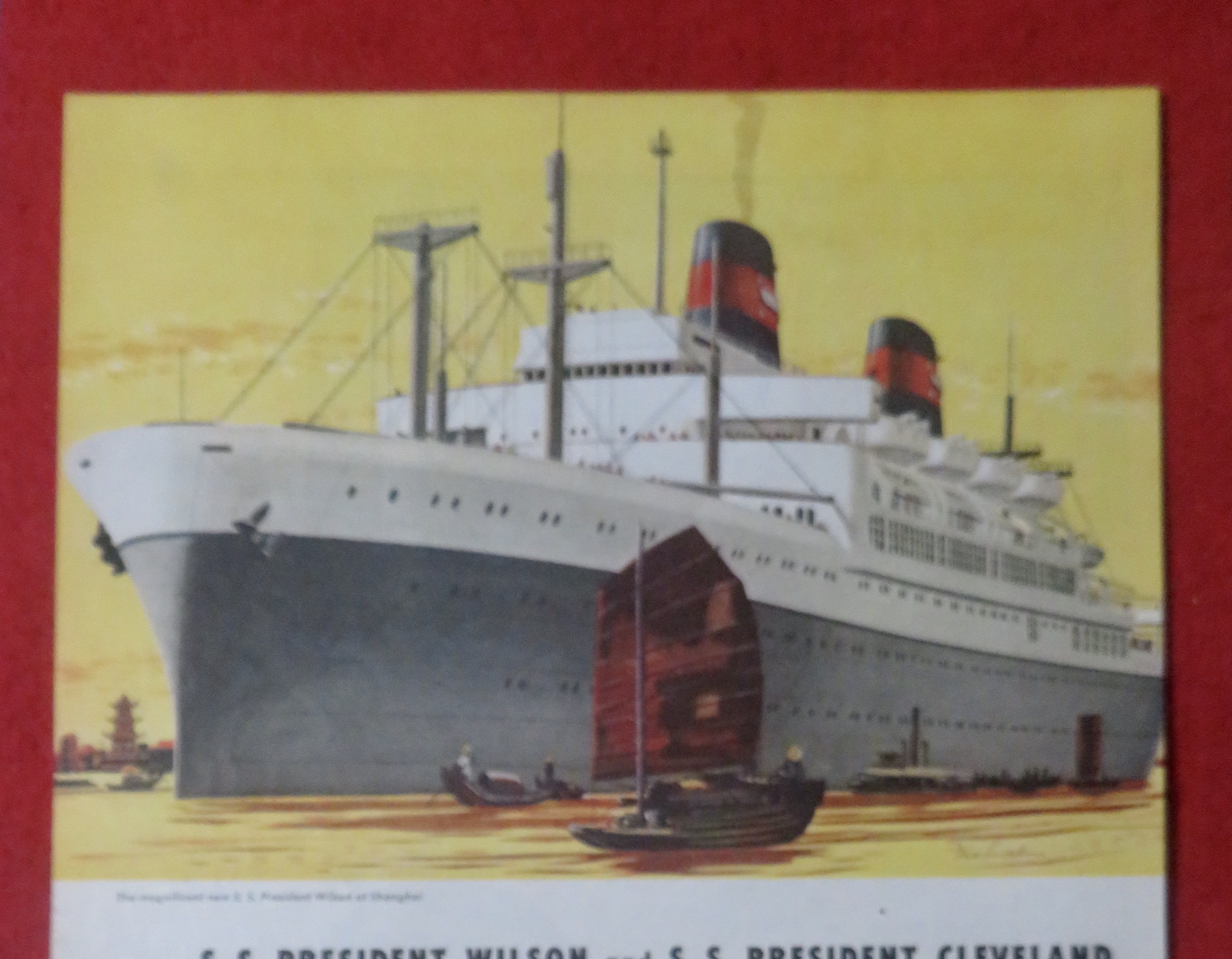 1948 American President Lines with Wilson & Cleveland
