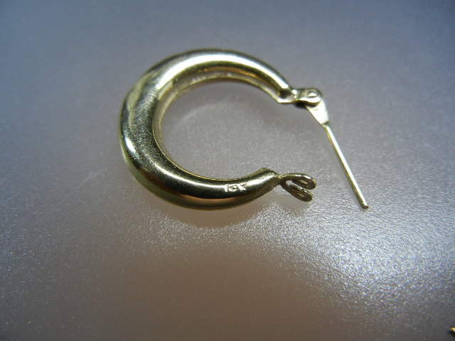 14K Gold Hoop Earrings USA