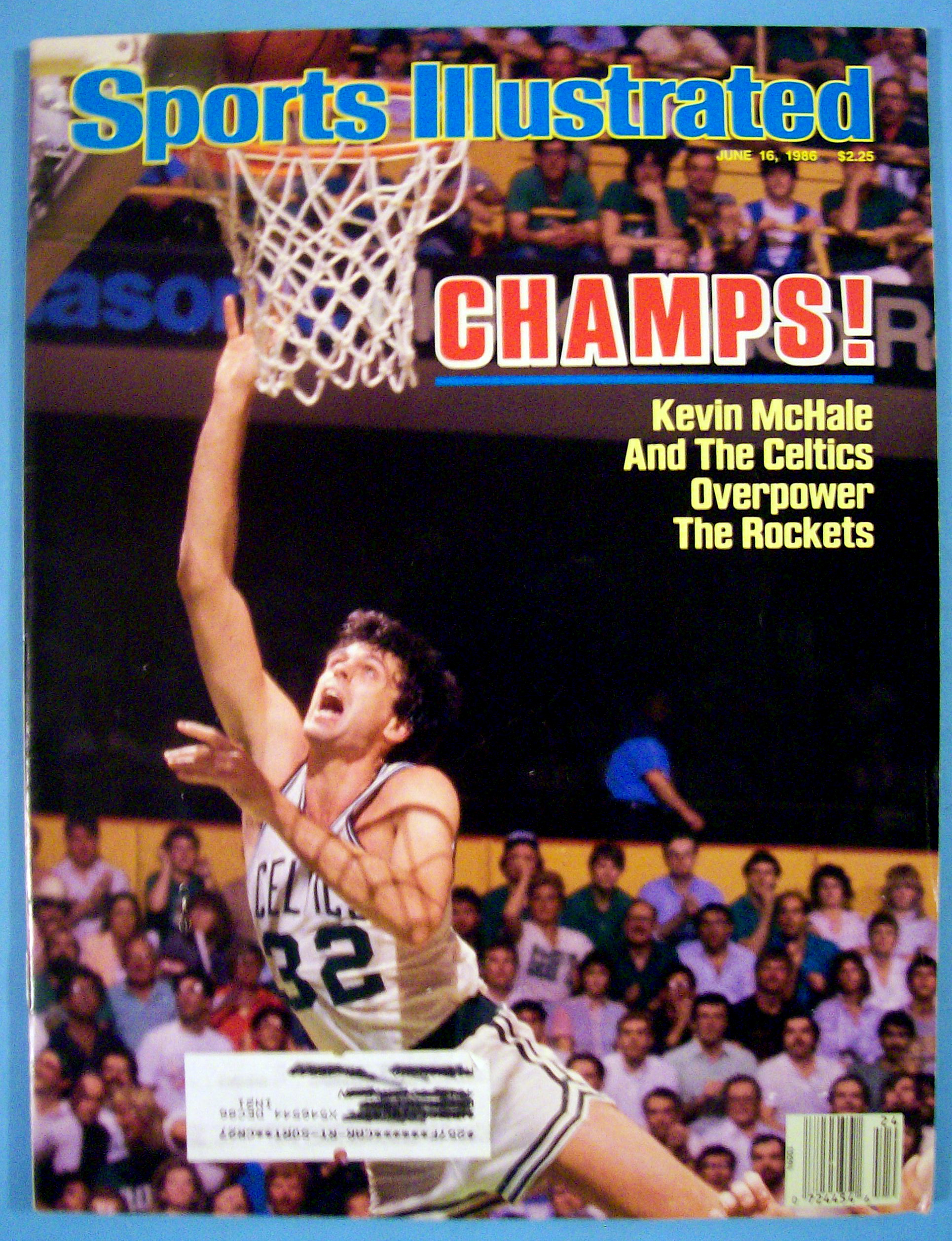 Sports Illustrated Magazine-June 16, 1986-Kevin McHale