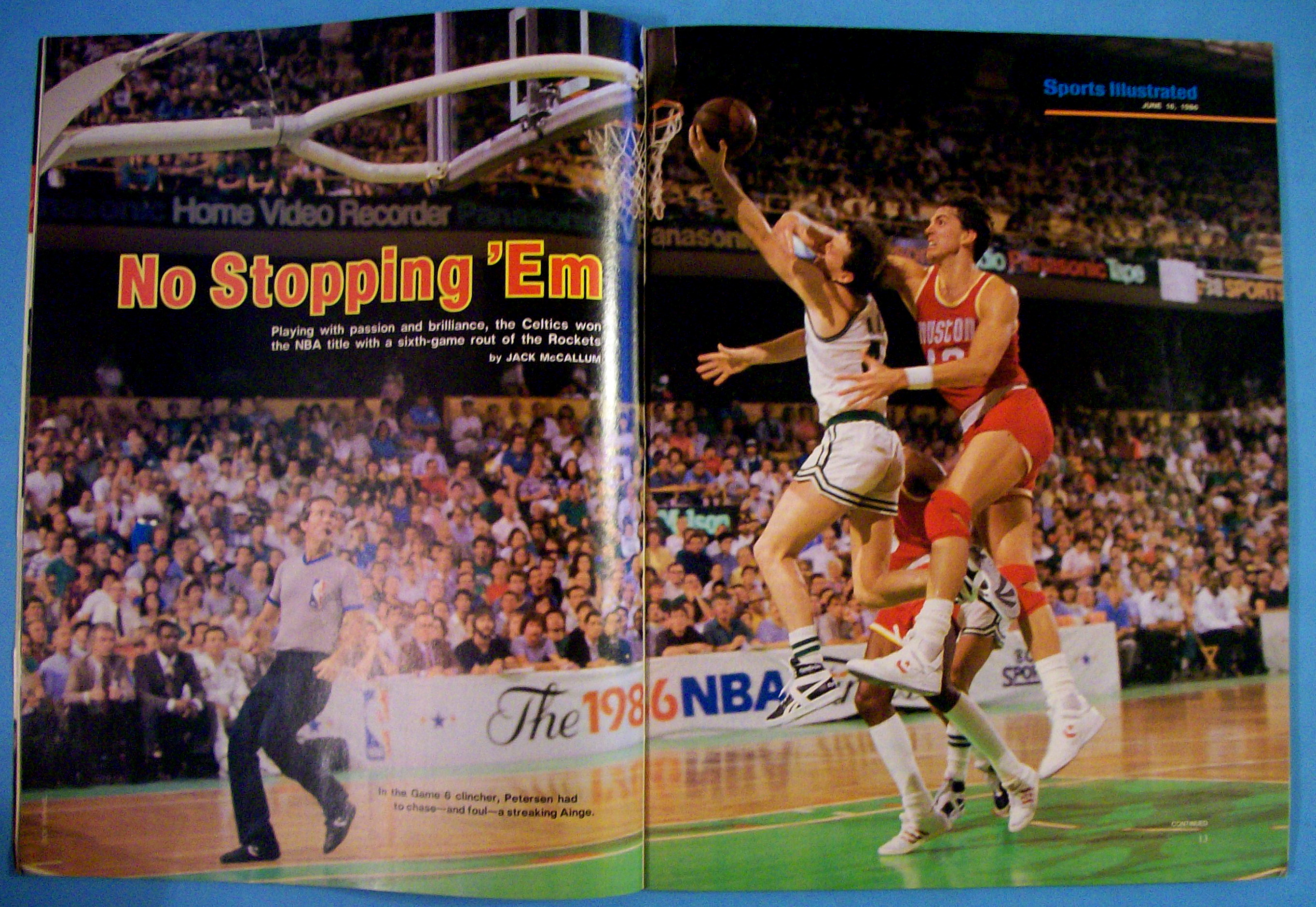 Sports Illustrated Magazine-June 16, 1986-Kevin McHale