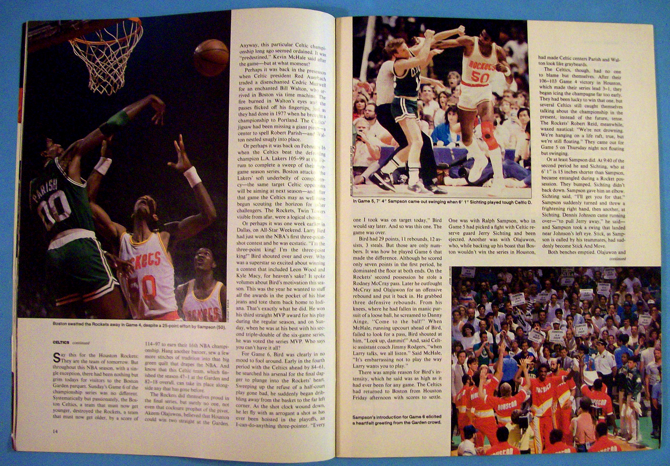 Sports Illustrated Magazine-June 16, 1986-Kevin McHale