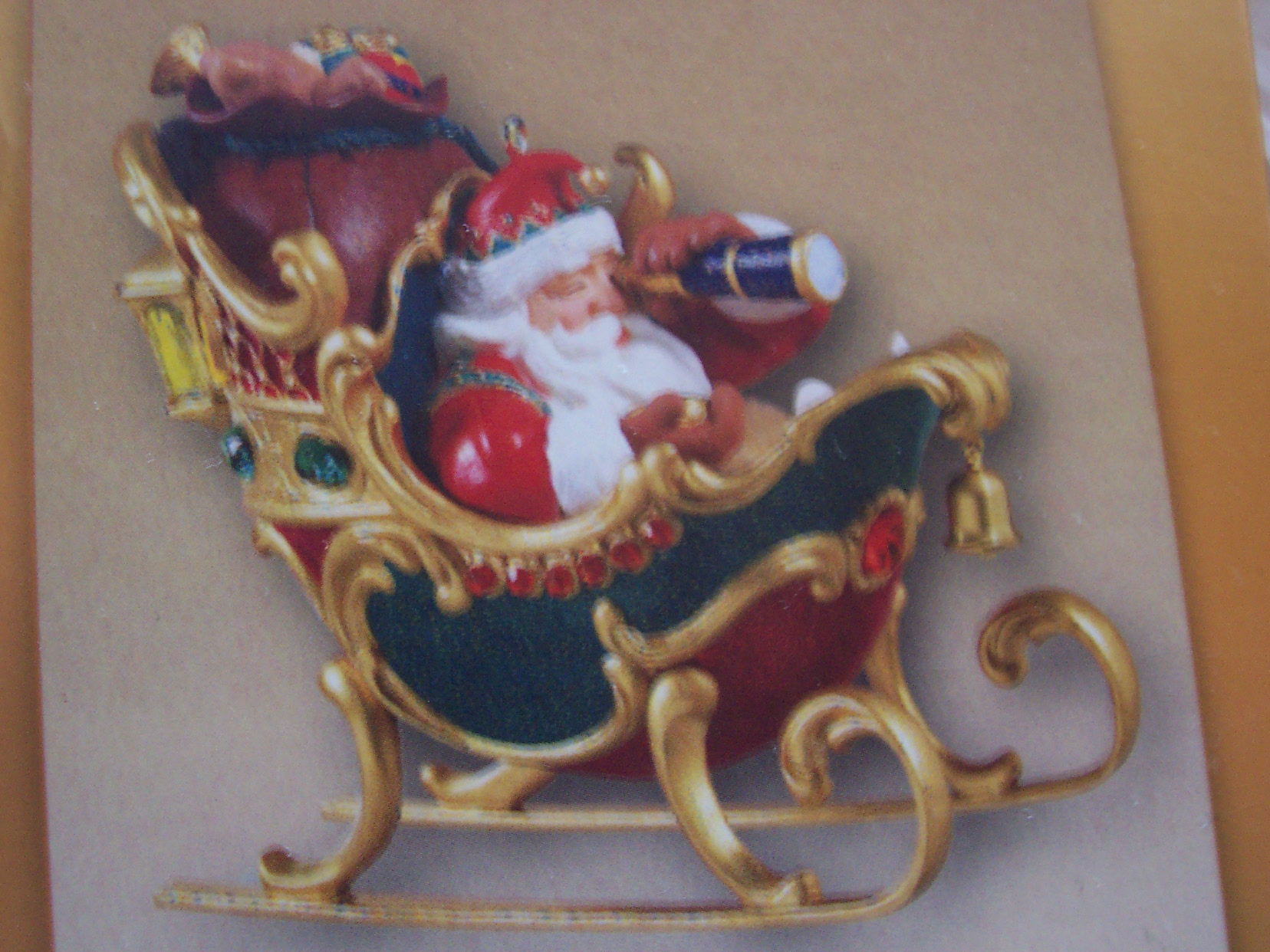 Plotting The Course Hallmark Ornament 2004