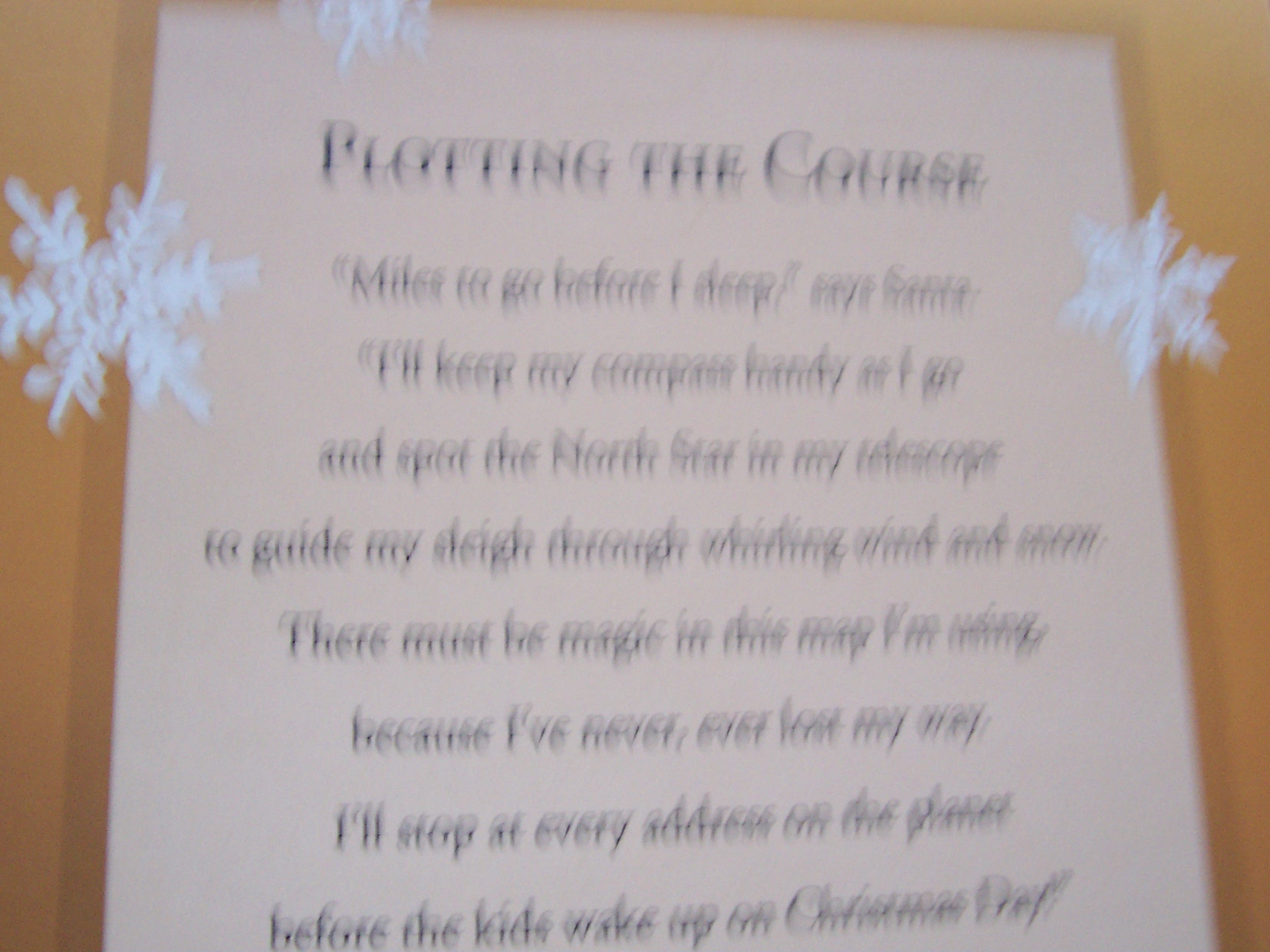 Plotting The Course Hallmark Ornament 2004