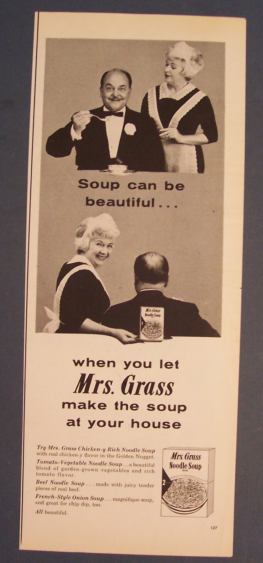 1961 Mrs. Grass Noodle Soup Mix