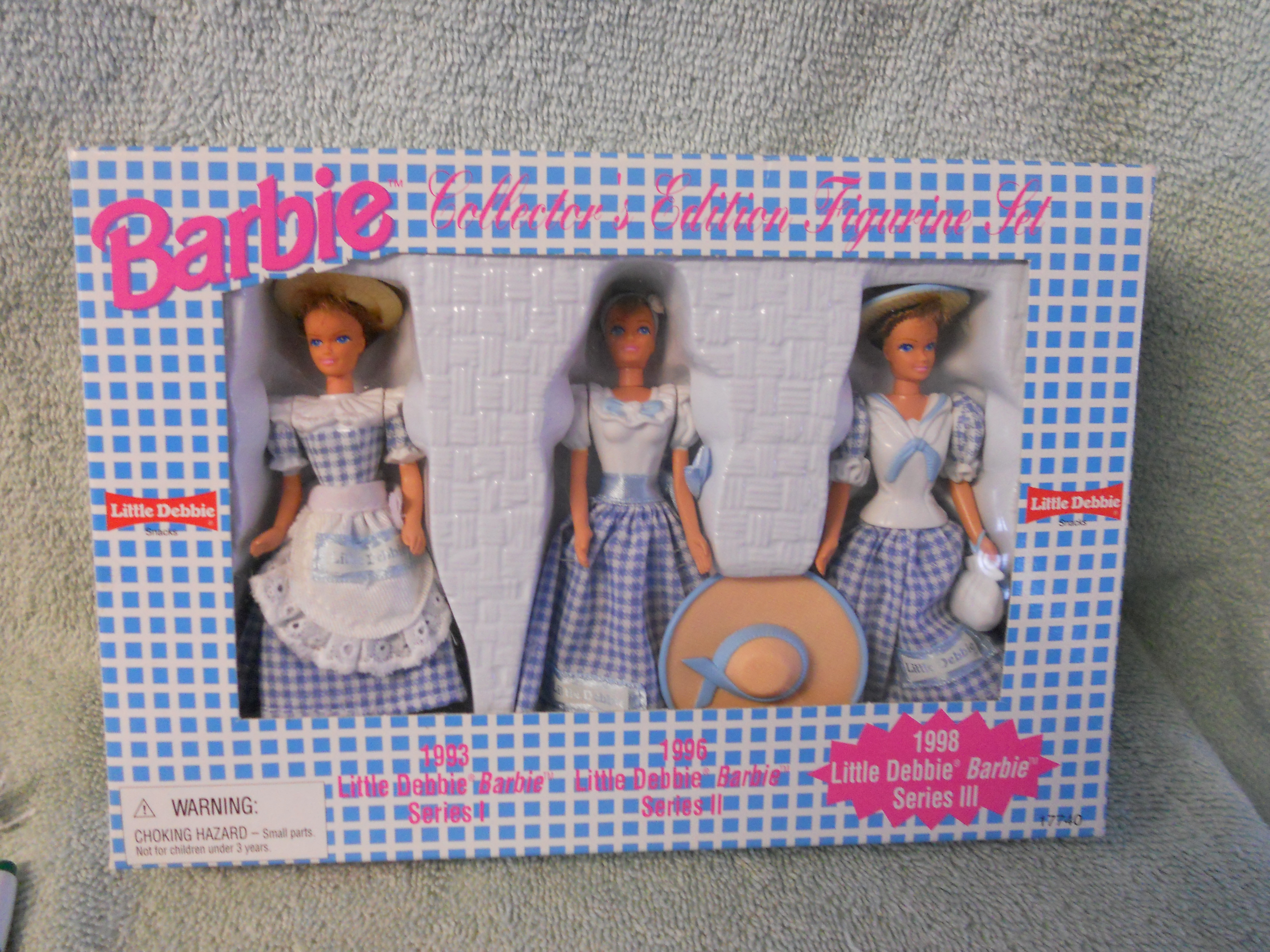 Barbie Little Debbie Figurine Set Mattel 1992
