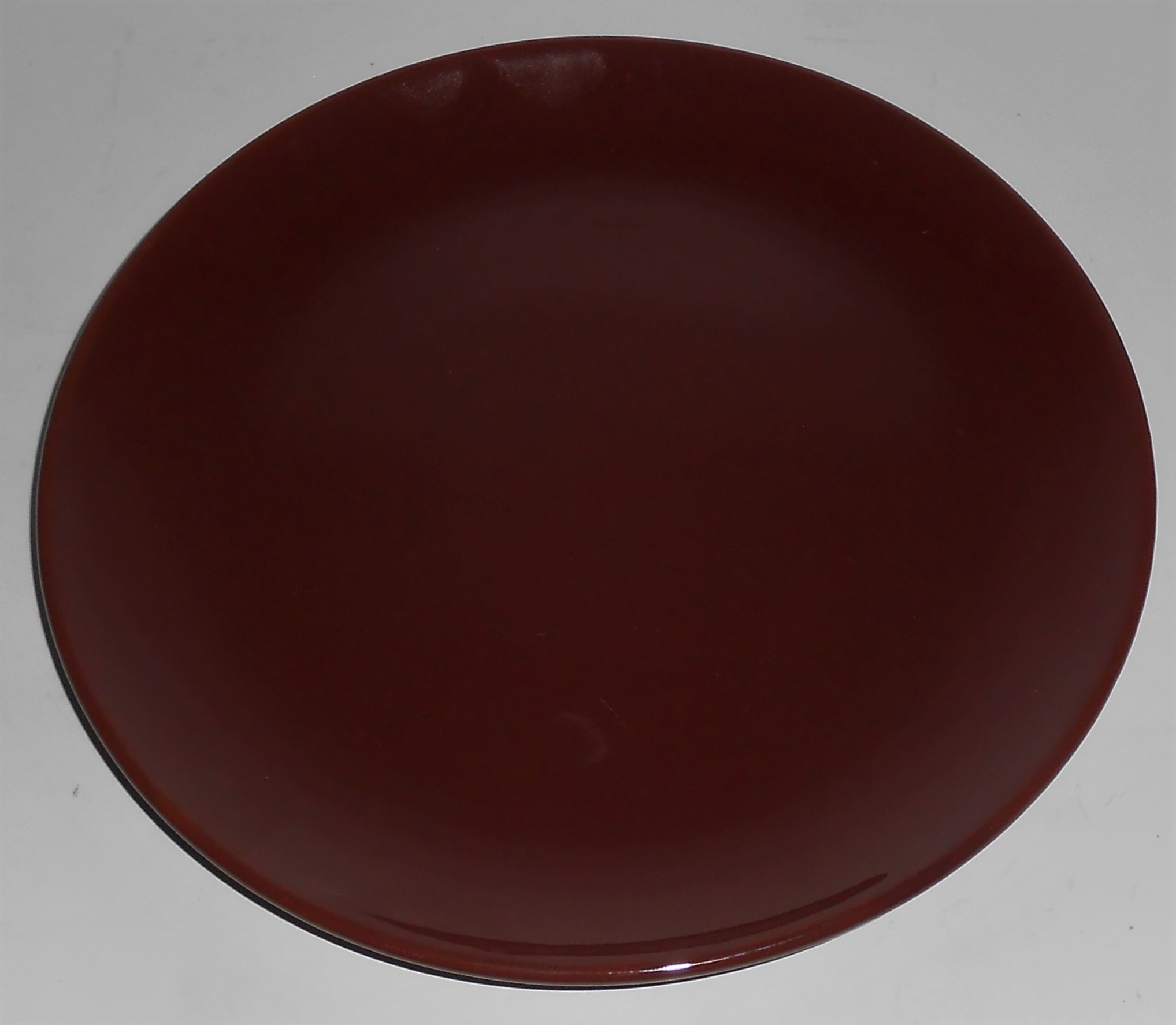 Catalina Pottery Rancho Ware Red/Brown Salad Plate