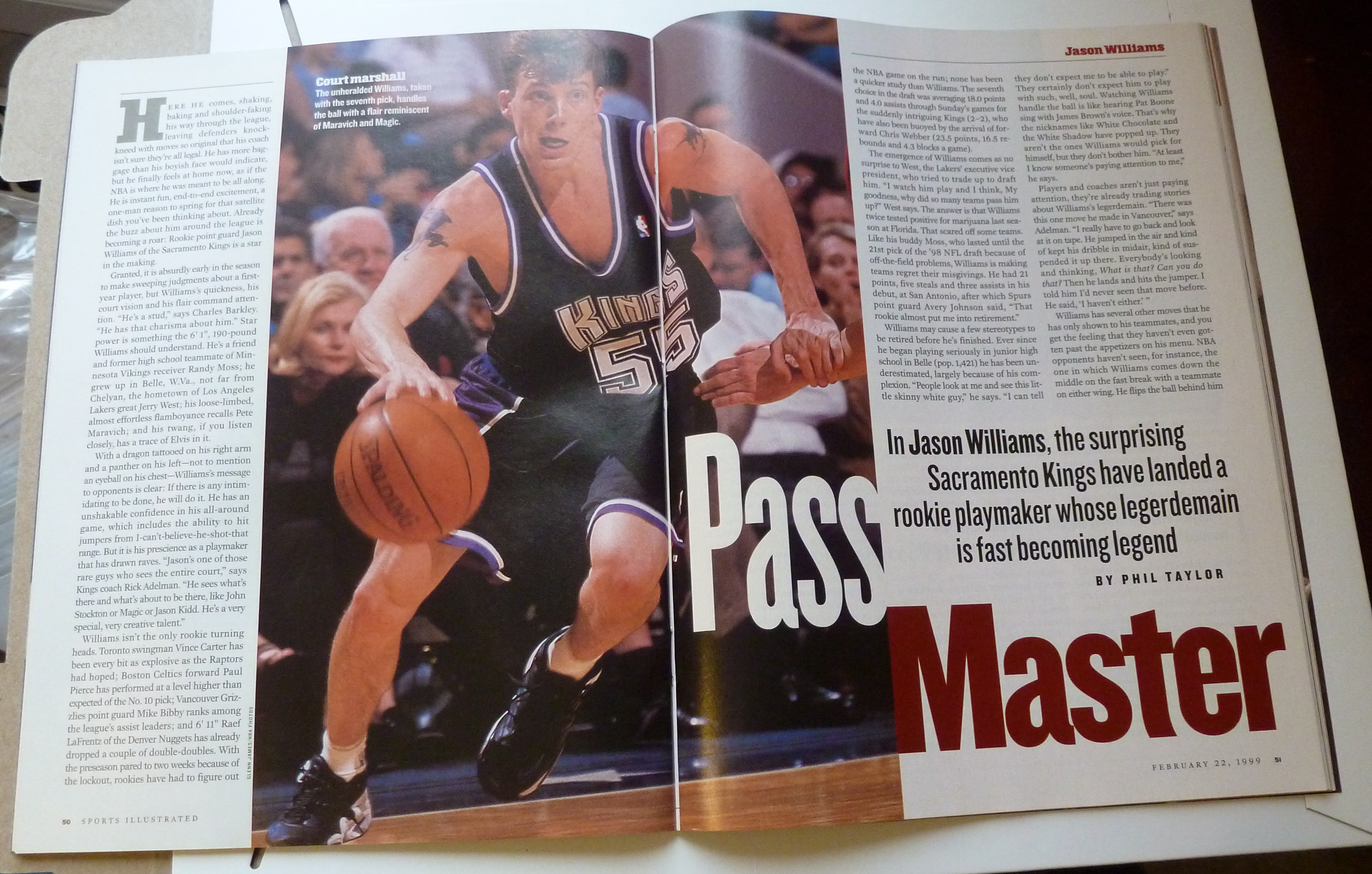 Sports Illustrated Magazine-Feb  22, 1999-Elton Brand