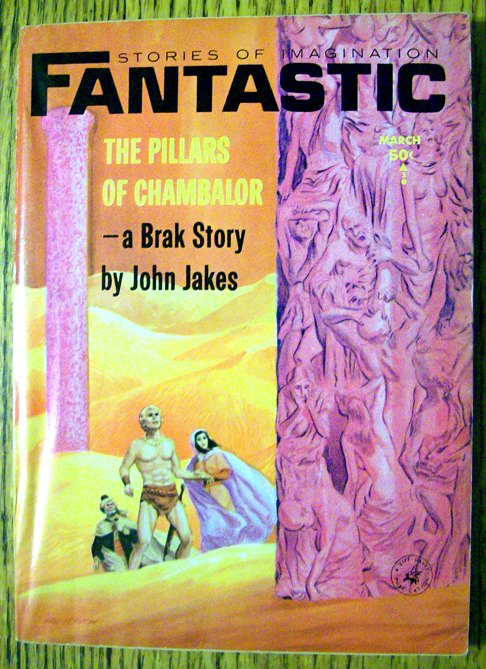 Fantastic Magazine March 1965 Pillars Of Chambalor
