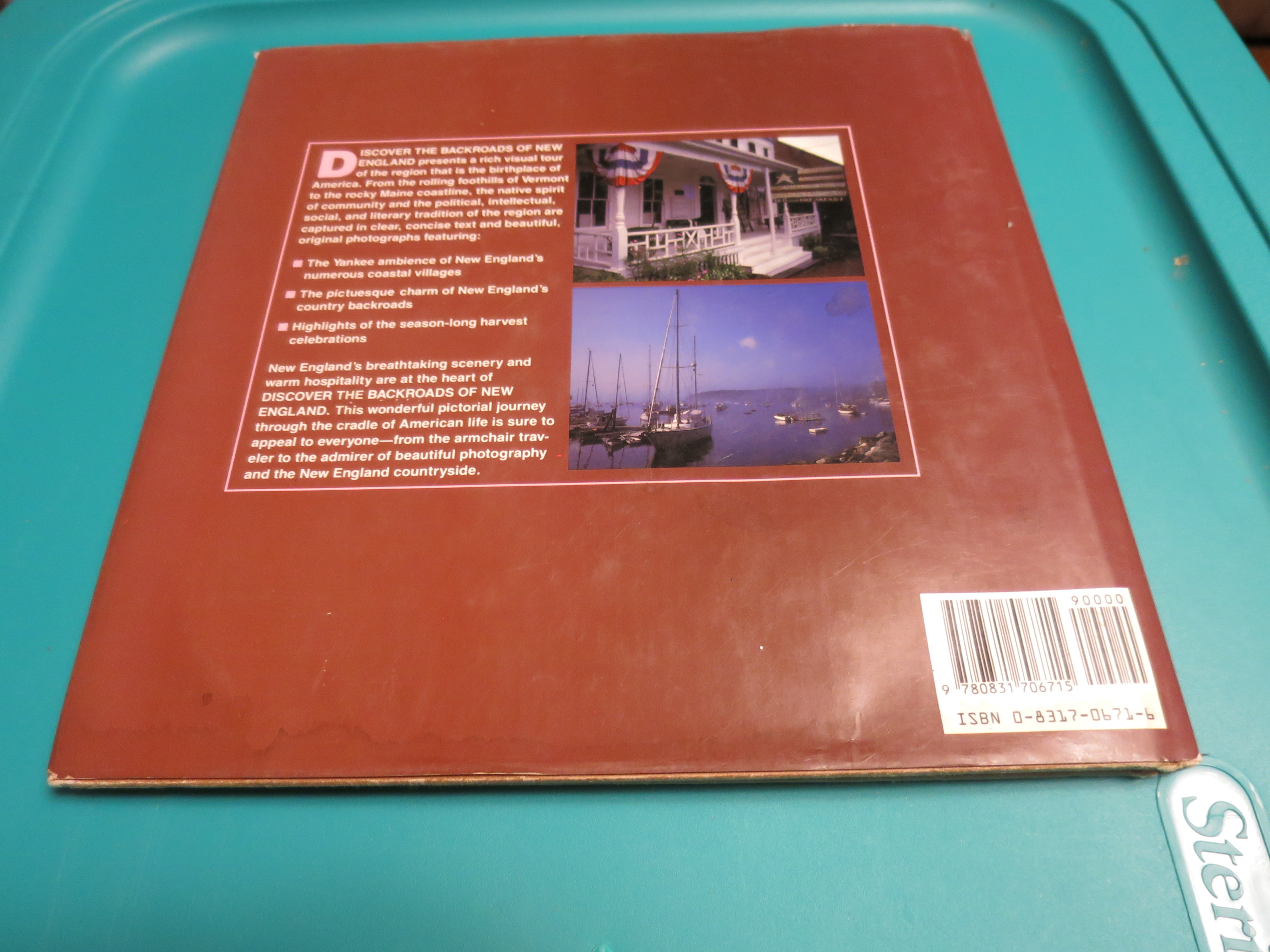 Discover Backroads of New England Book