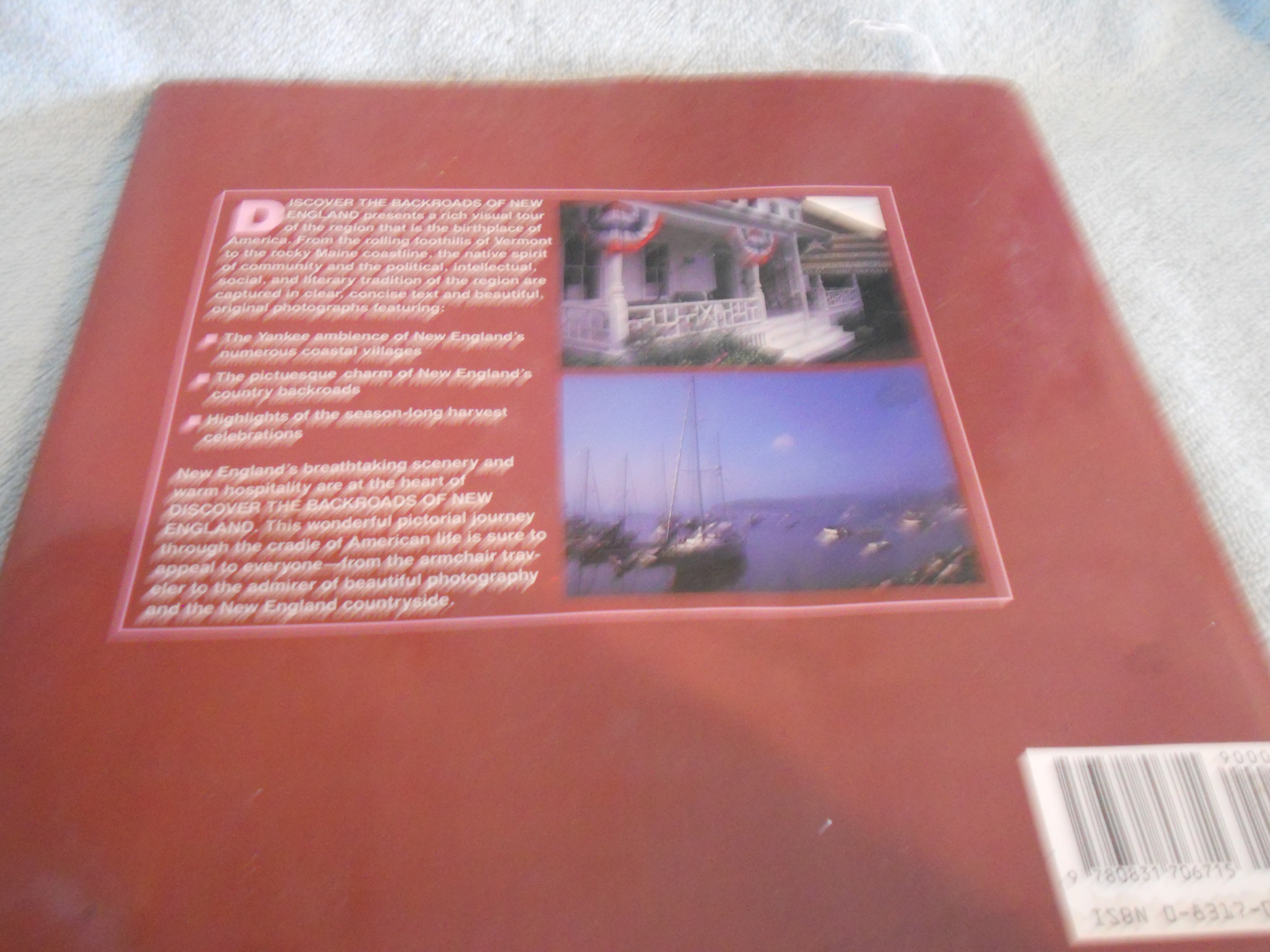 Discover Backroads of New England Book