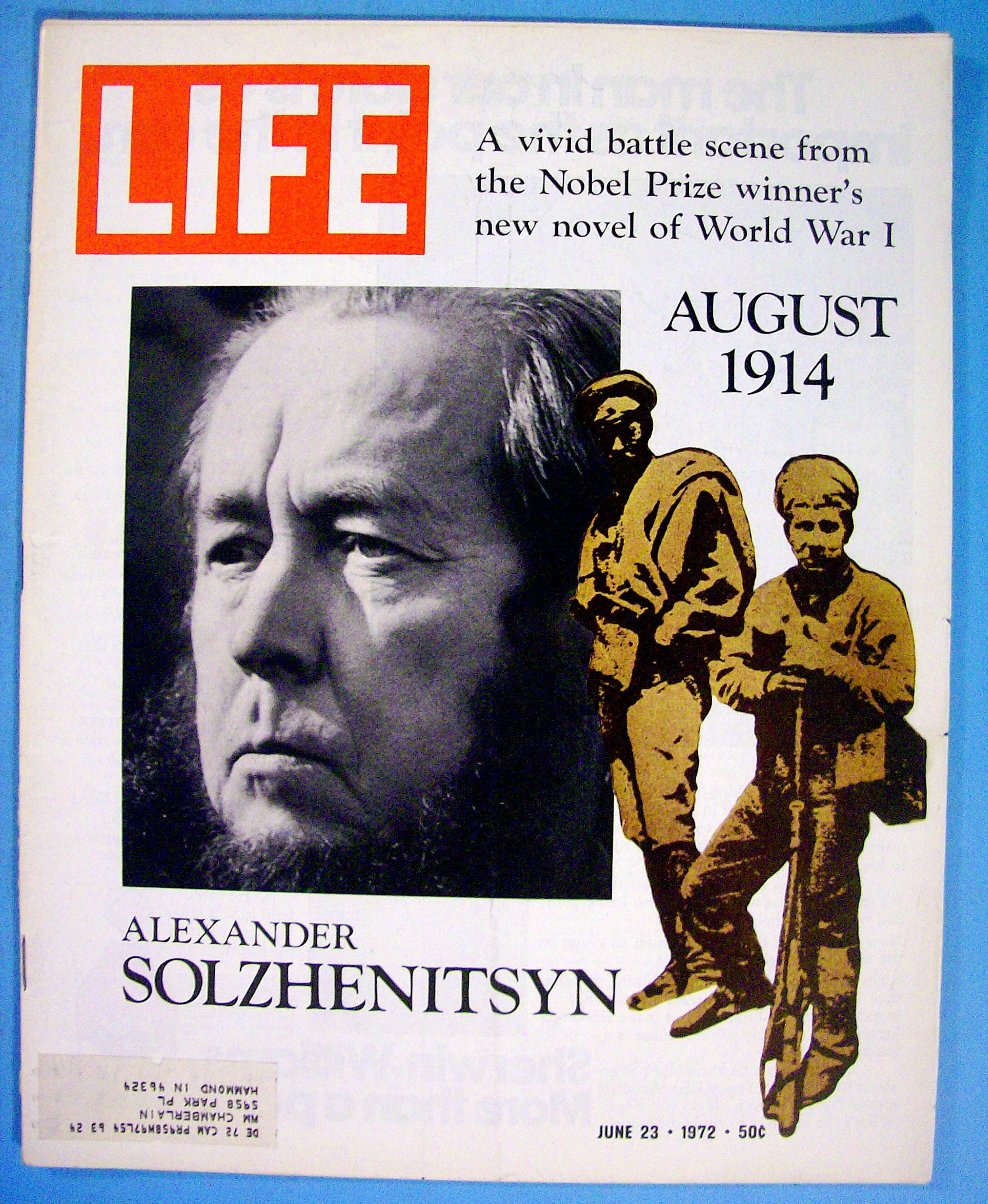 Life Magazine-June 23, 1972-Alexander Solzhenitsyn