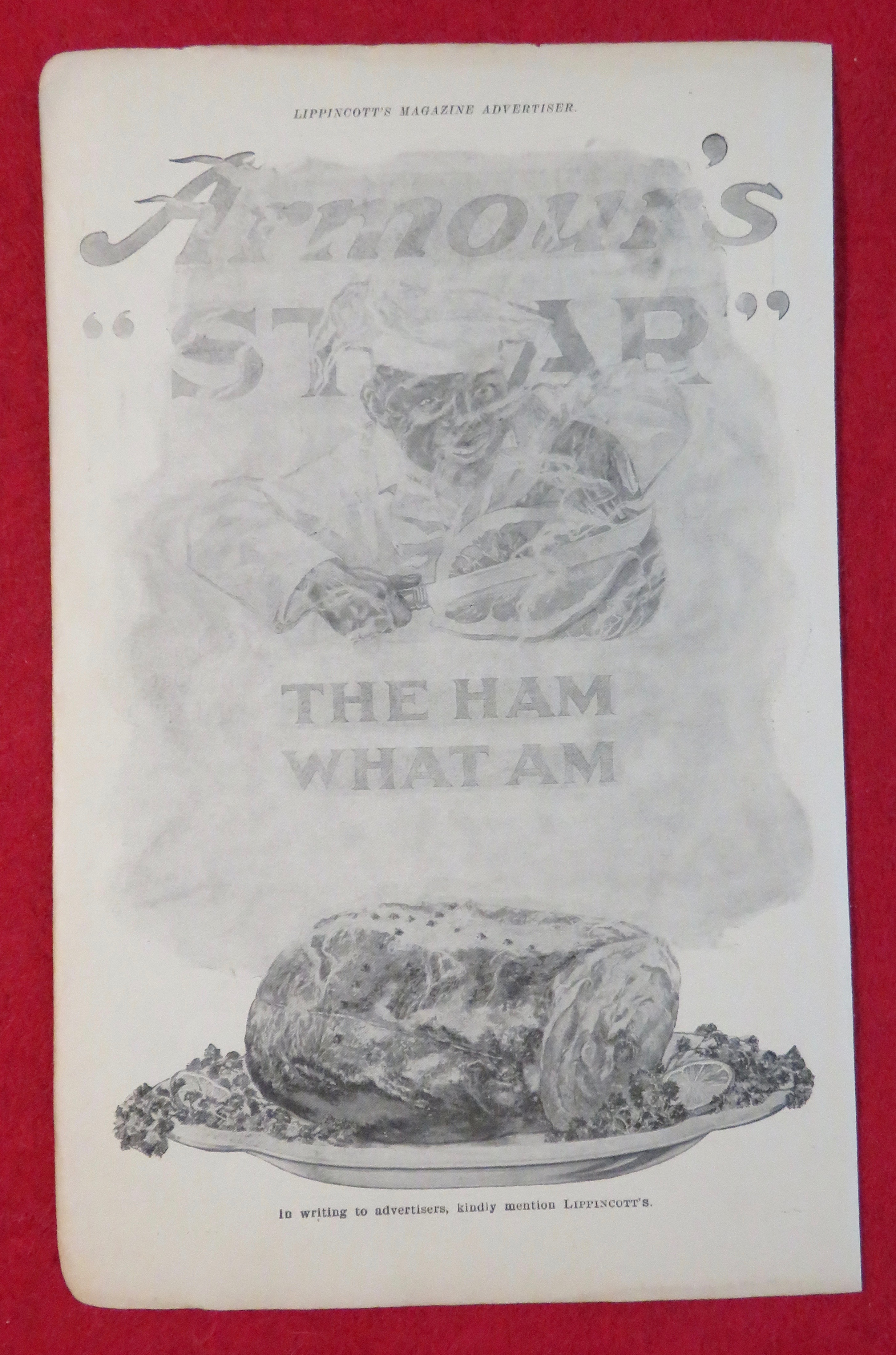 1911 Armour Meats with Armour's Star Ham