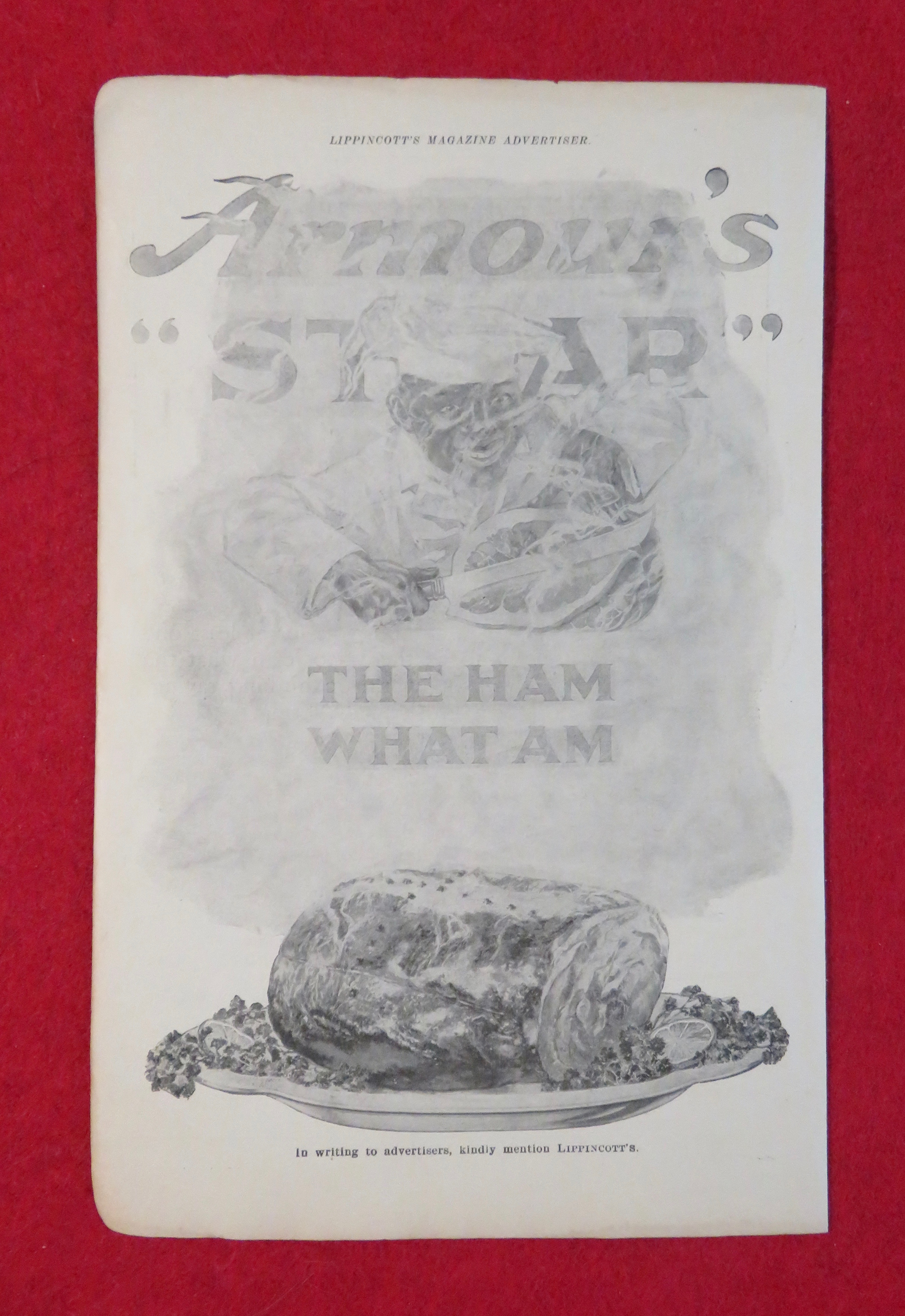 1911 Armour Meats with Armour's Star Ham