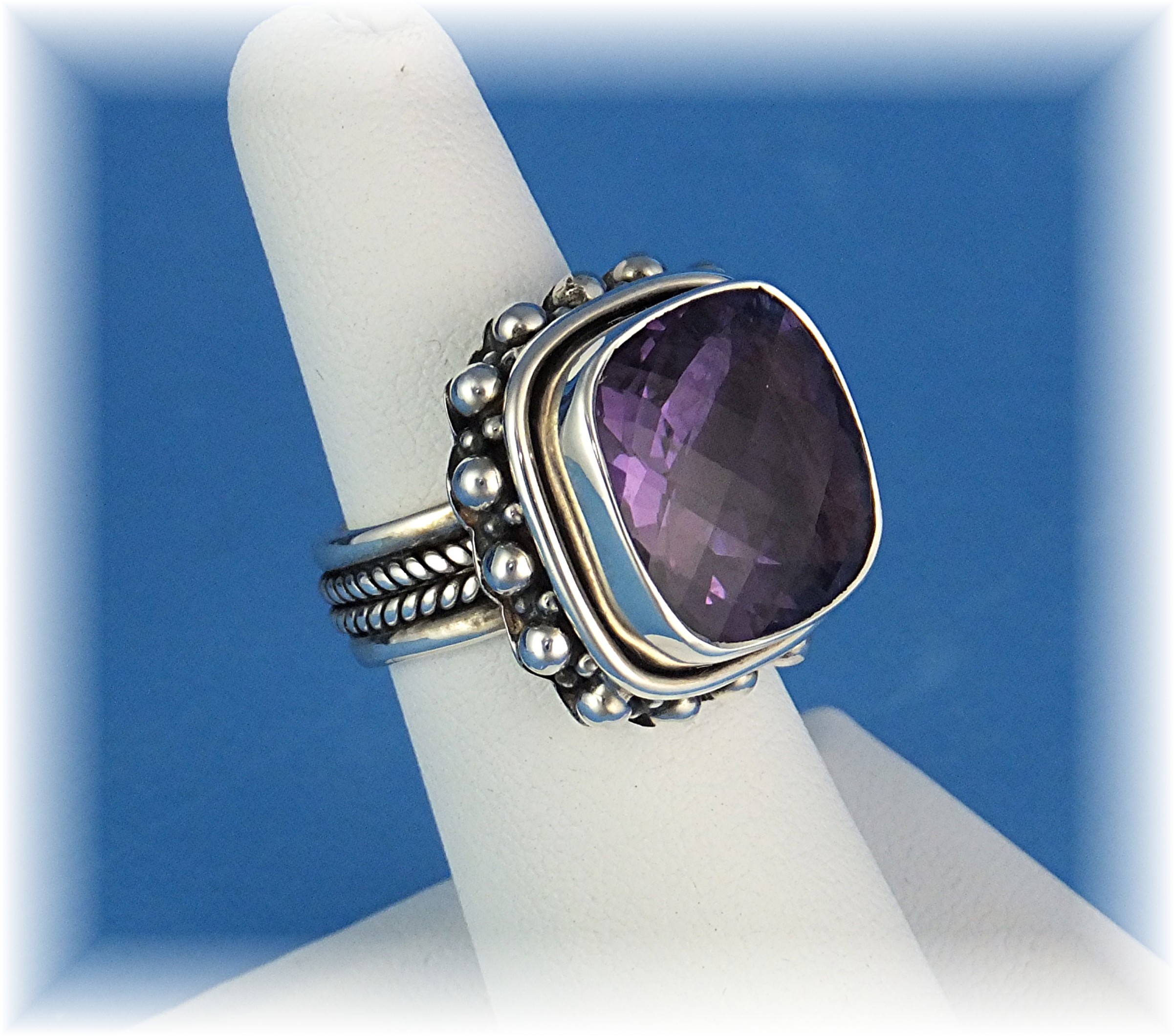 Ring Amethyst Sterling Silver