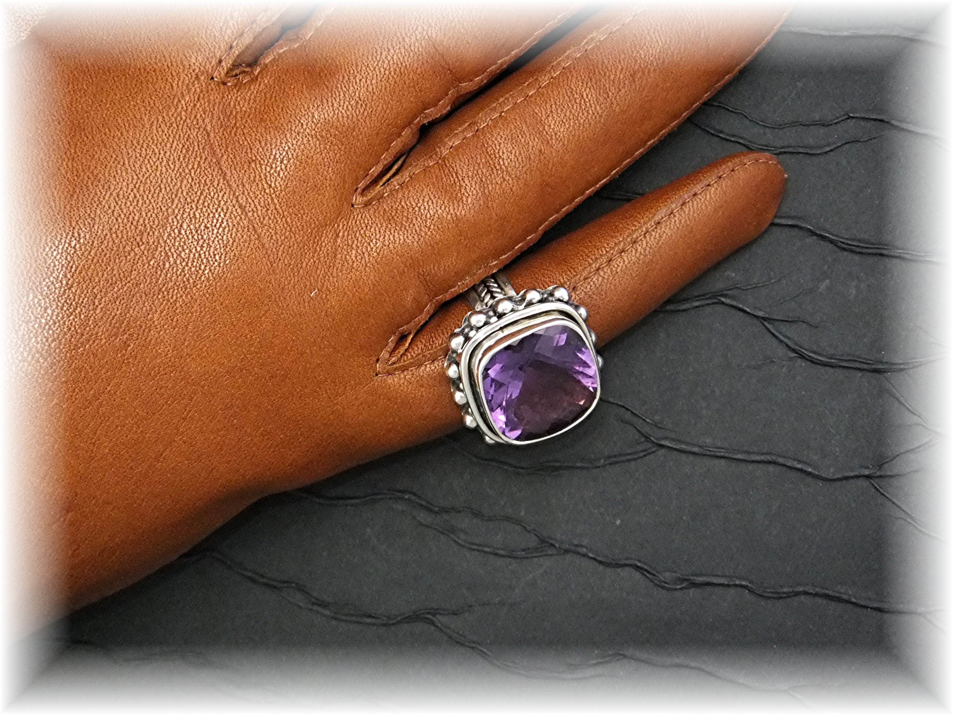 Ring Amethyst Sterling Silver