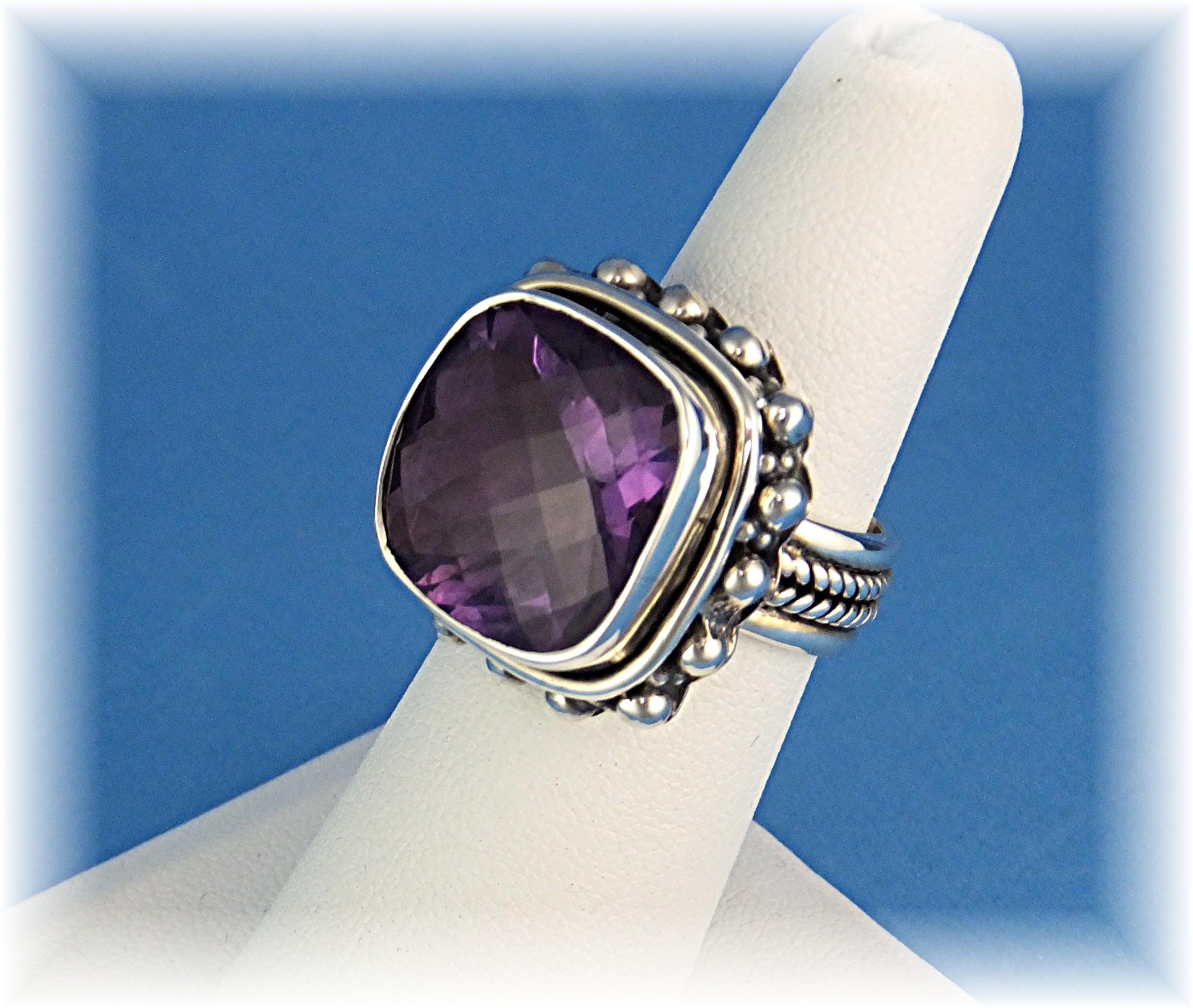 Ring Amethyst Sterling Silver