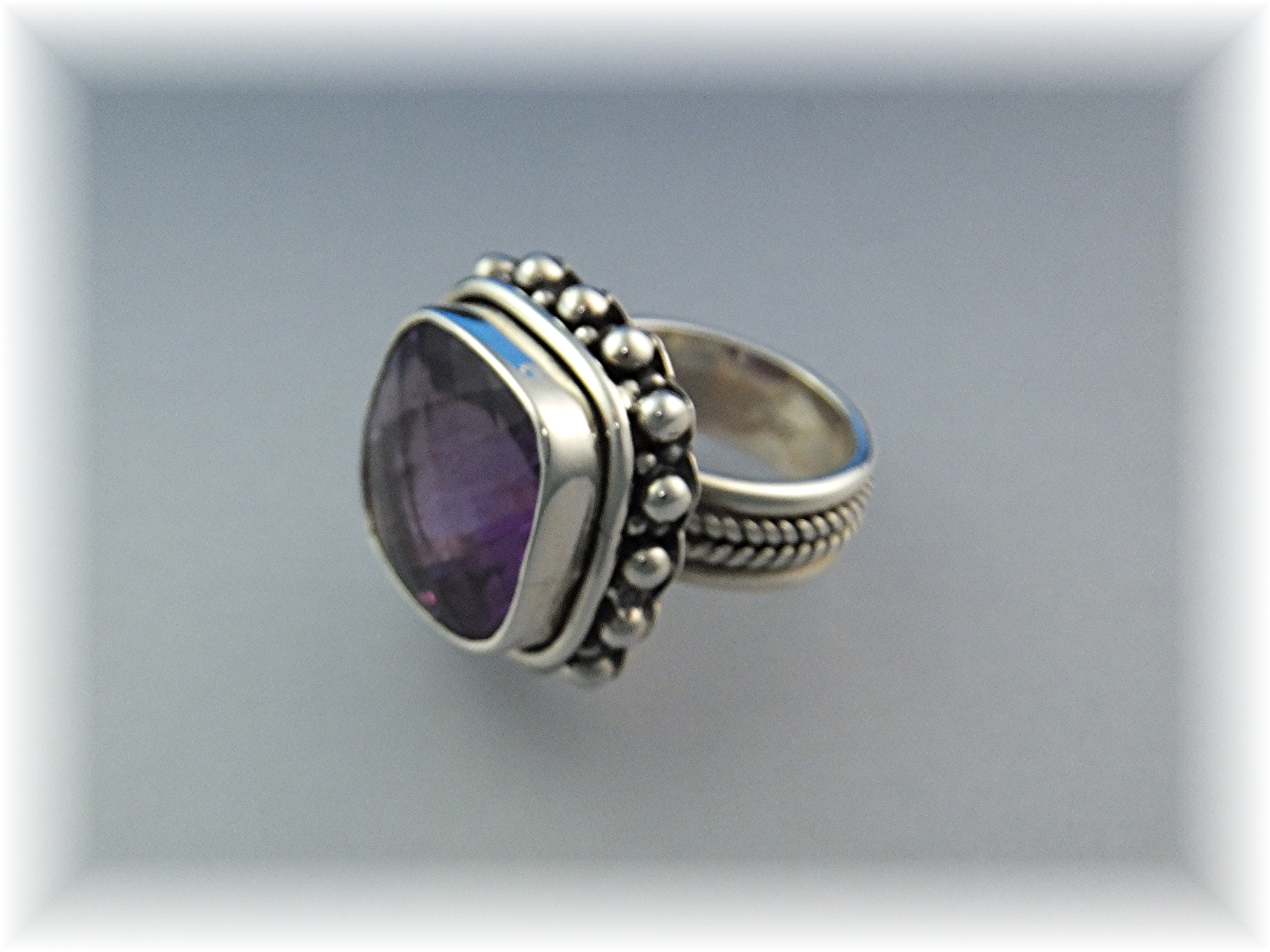 Ring Amethyst Sterling Silver