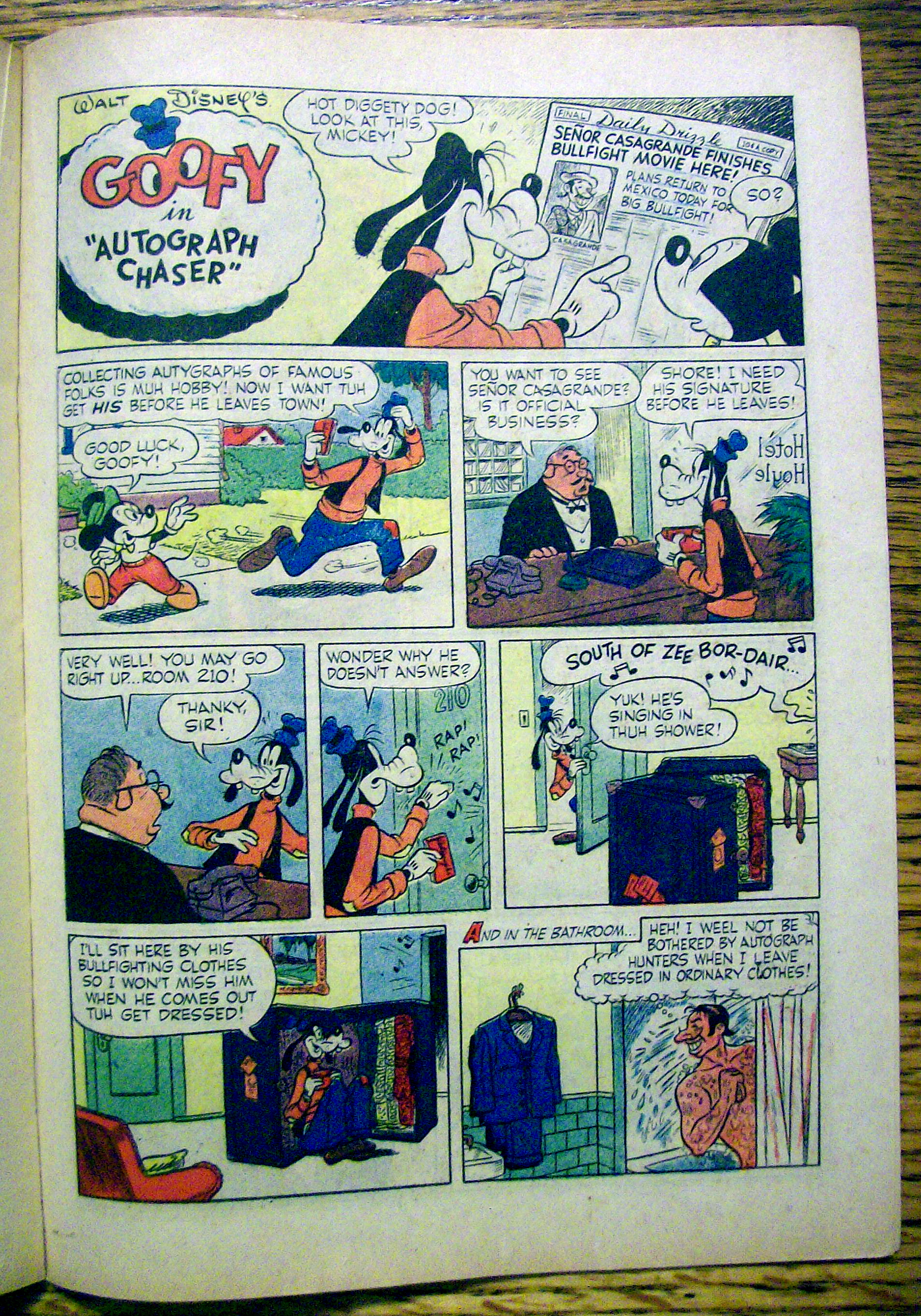 Walt Disney's Donald Duck Comic #49 September 1956