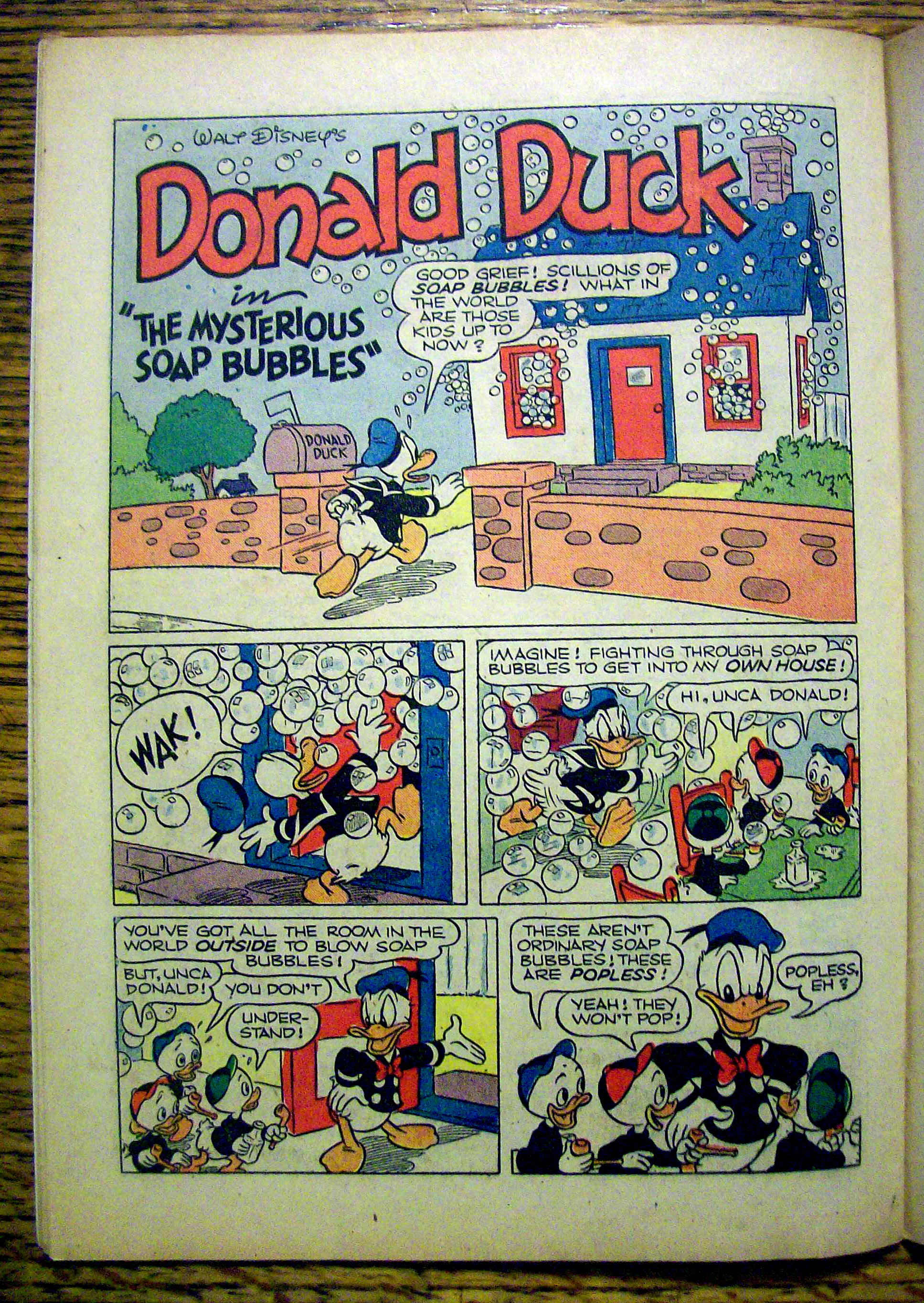 Walt Disney's Donald Duck Comic #49 September 1956