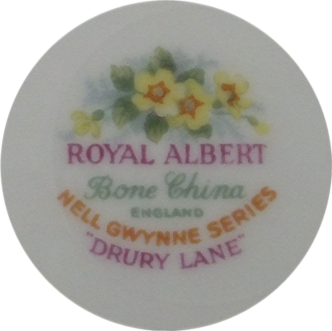 Royal Albert Cup and Saucer Nell Gwynne Series – Drury