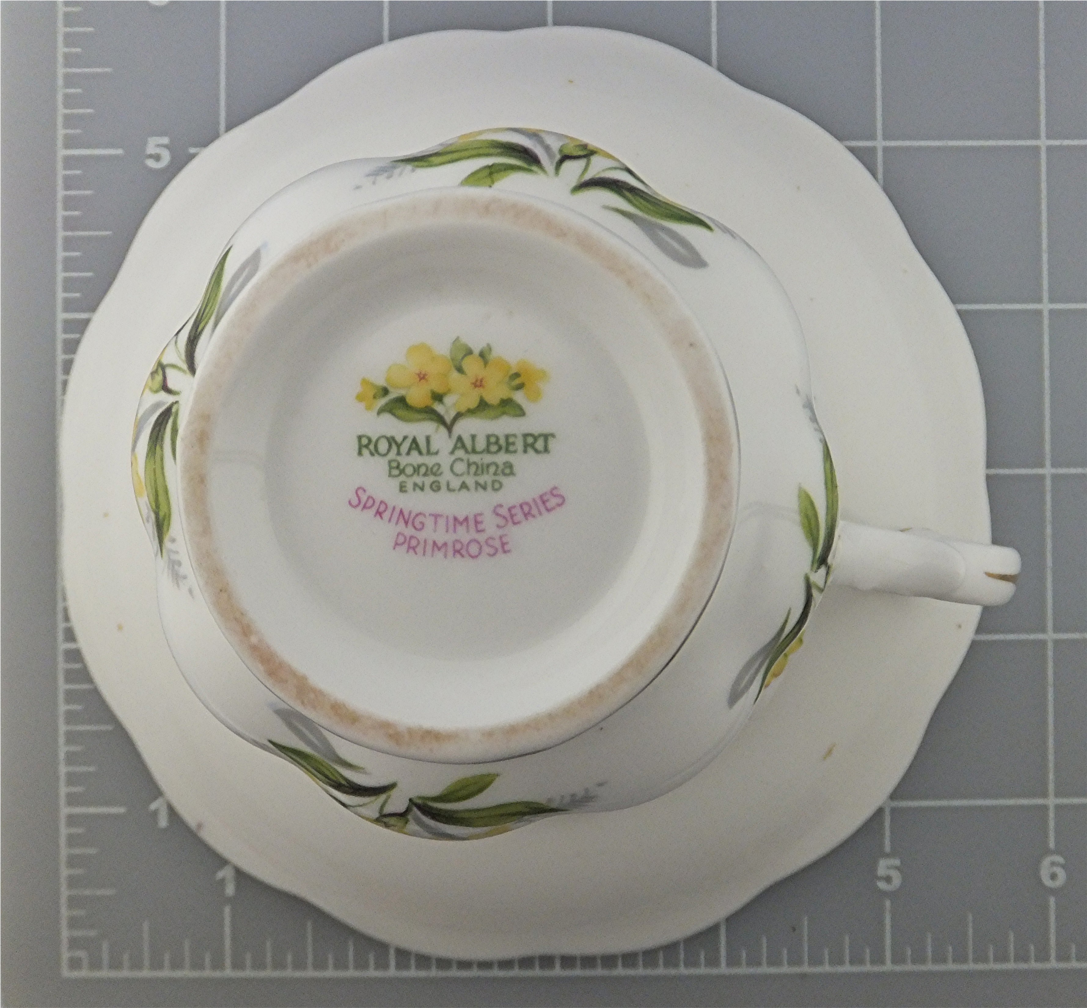 Royal Albert Cup and Saucer Nell Gwynne Series – Drury