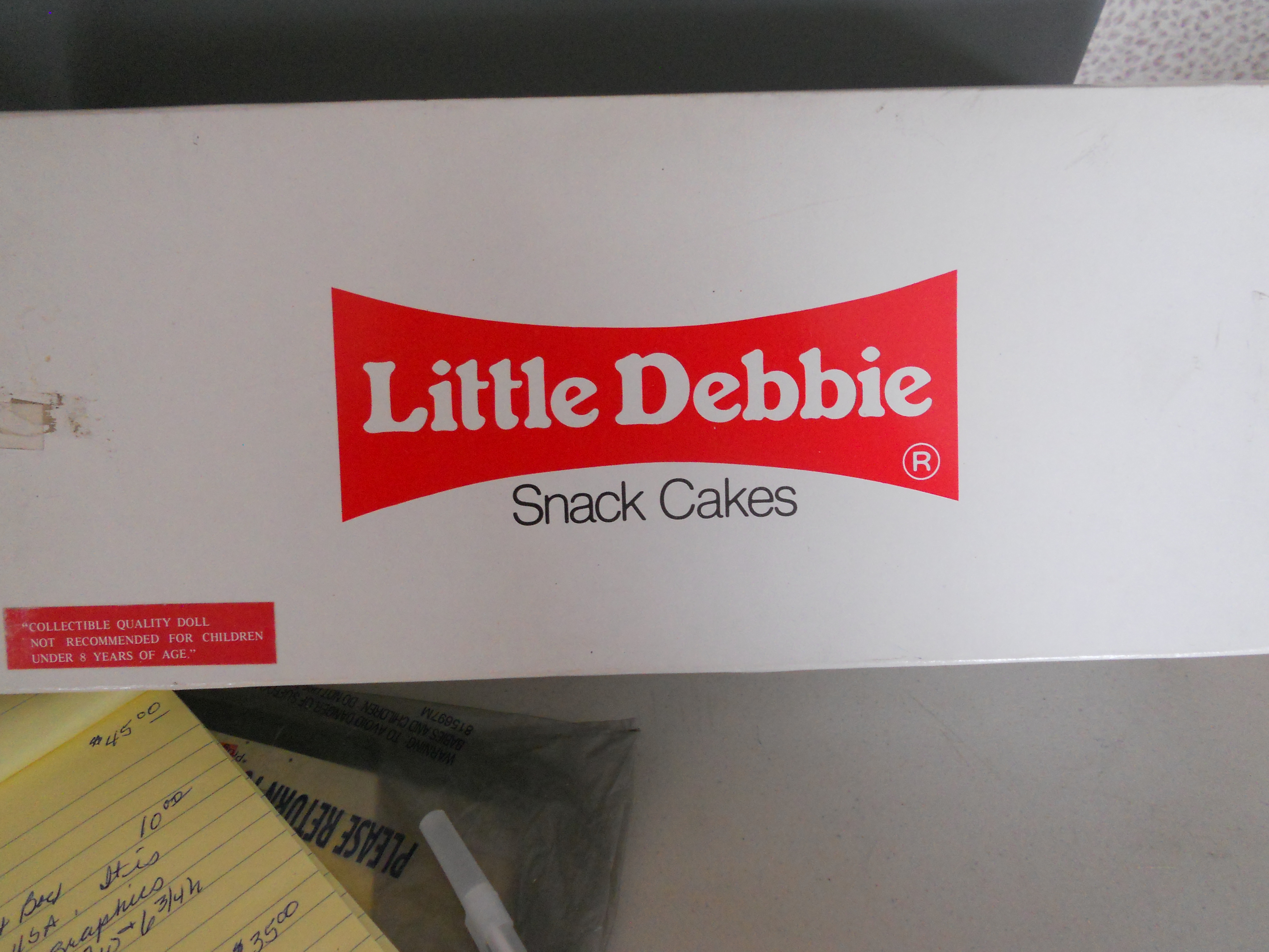 Little Debbie Porcelain Doll 1990 30th ann