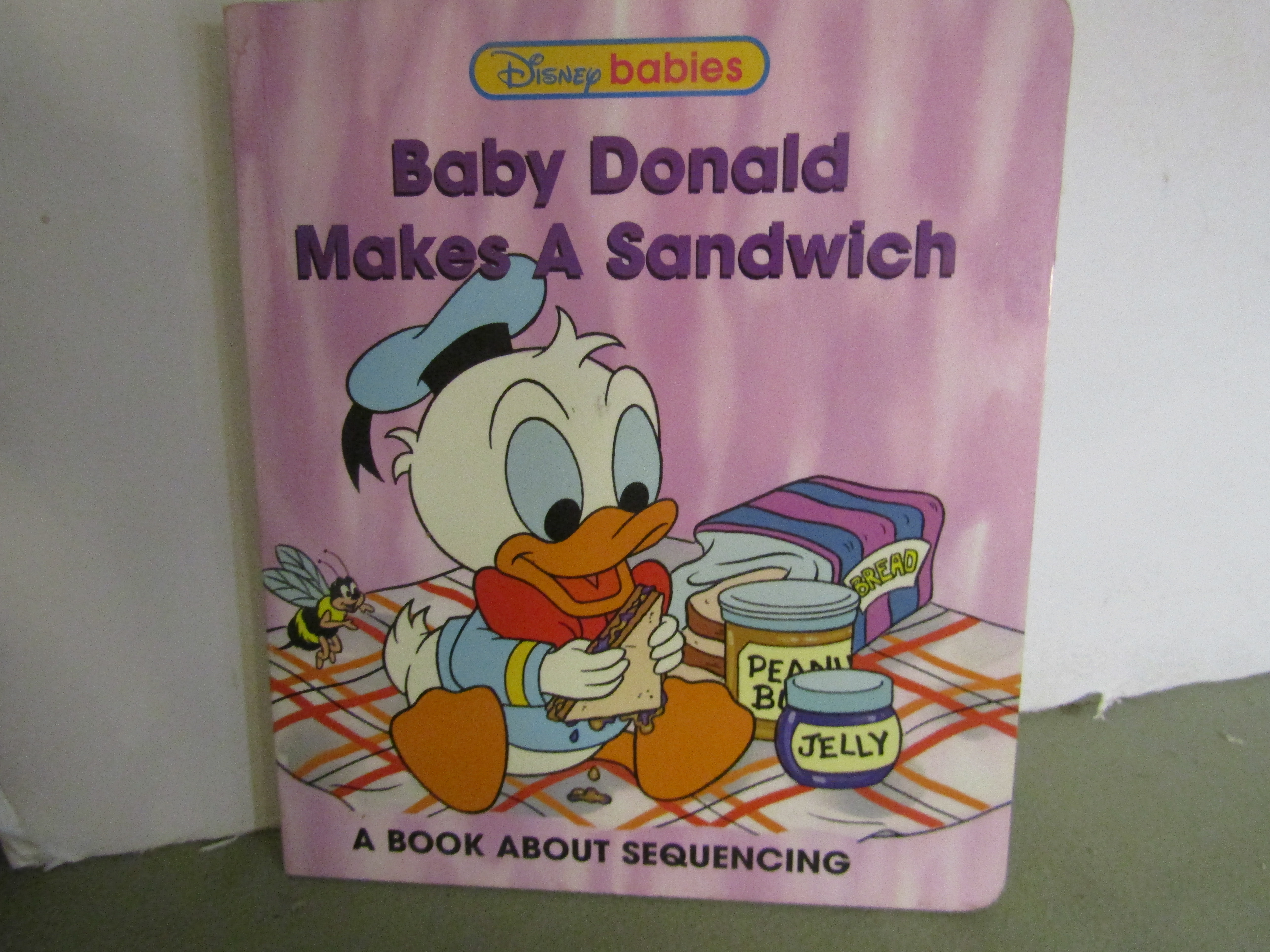 Book Disney Babies Baby Donald Makes A Sandwich