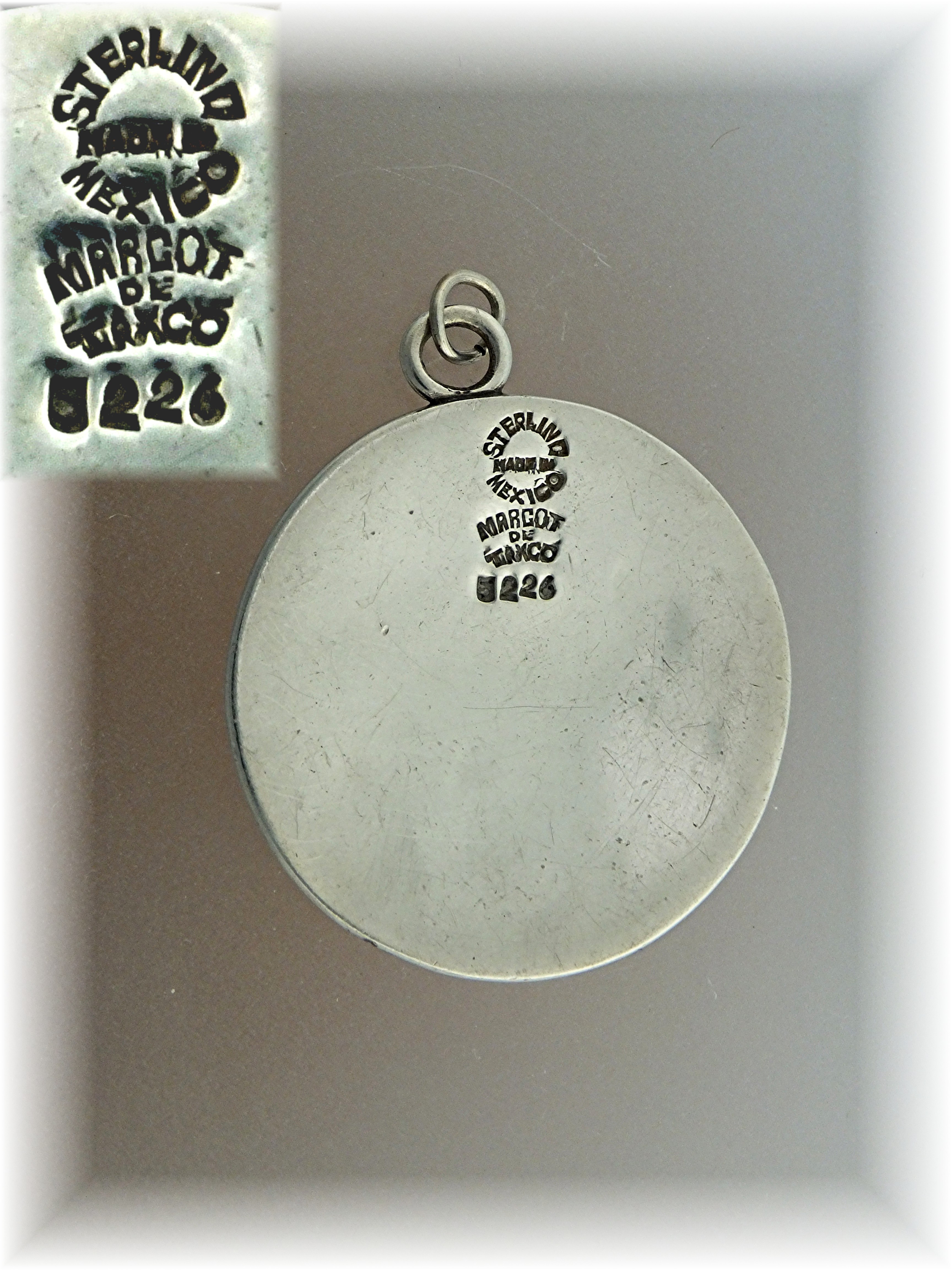 Taxco Mexico Margot Zodiac Sterling Silver Charm Aquari