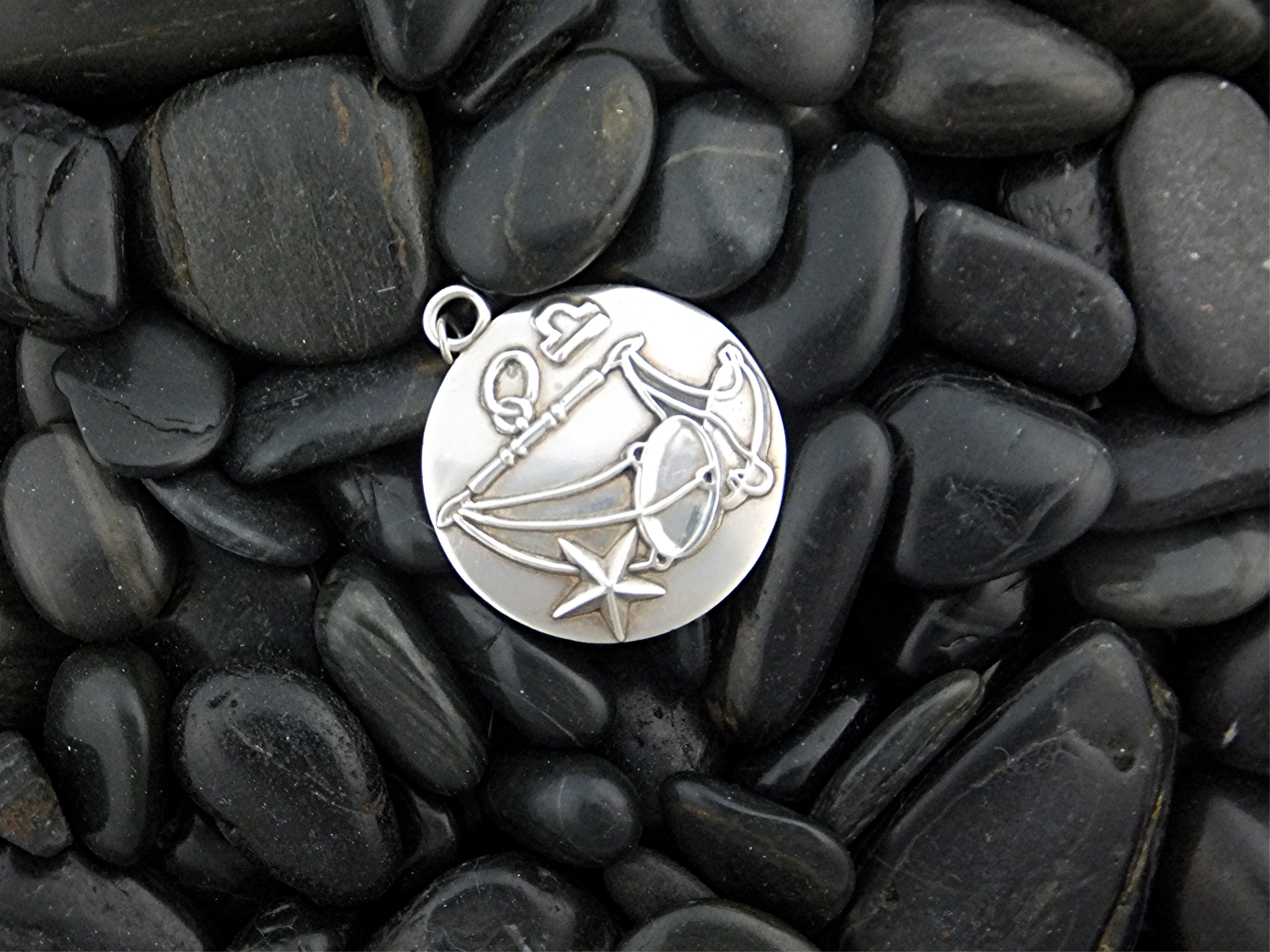 Taxco Mexico Margot Zodiac Sterling Silver Charm Aquari