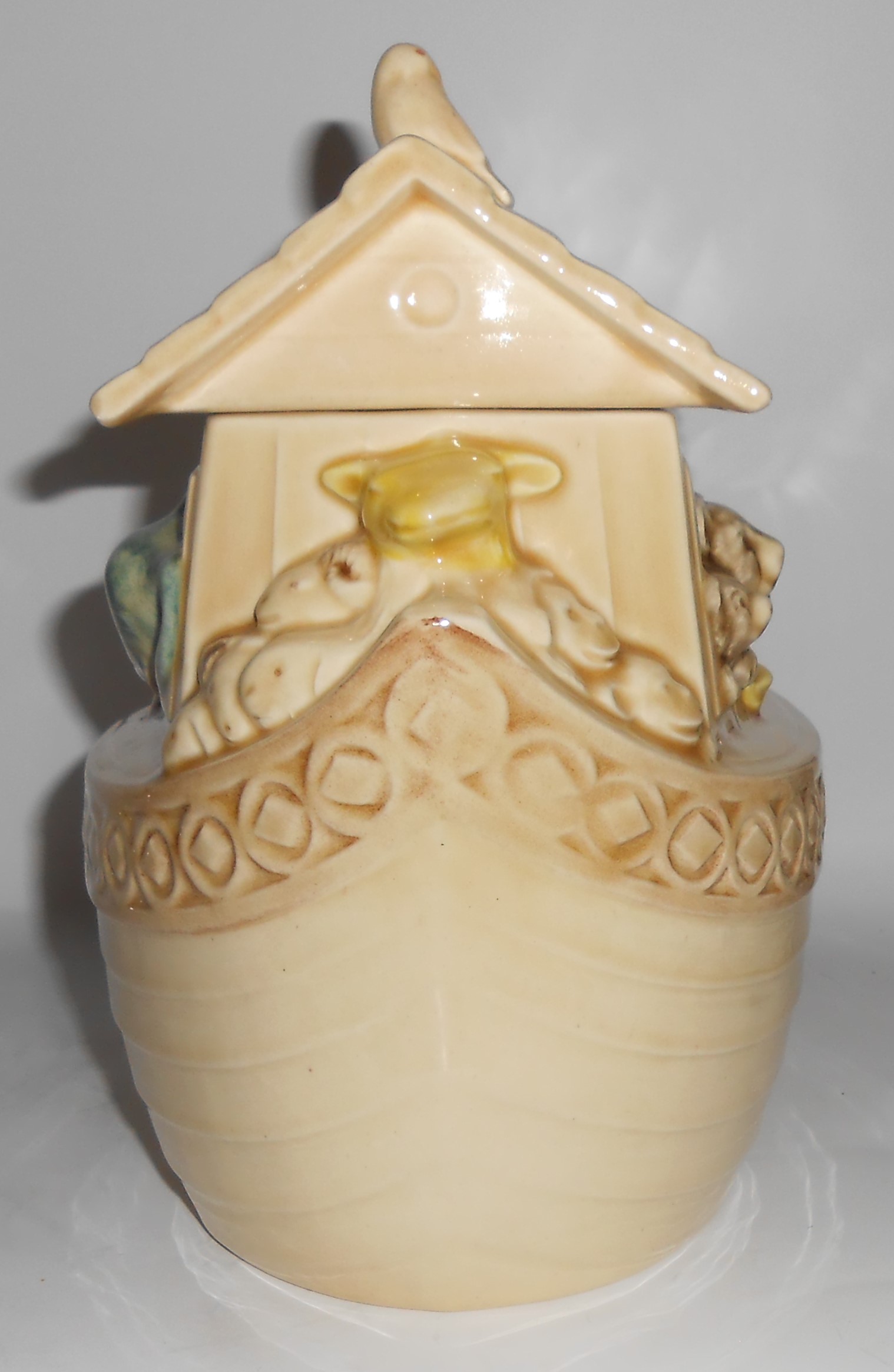 Metlox Pottery Poppy Trail Noah's Ark Cookie Jar