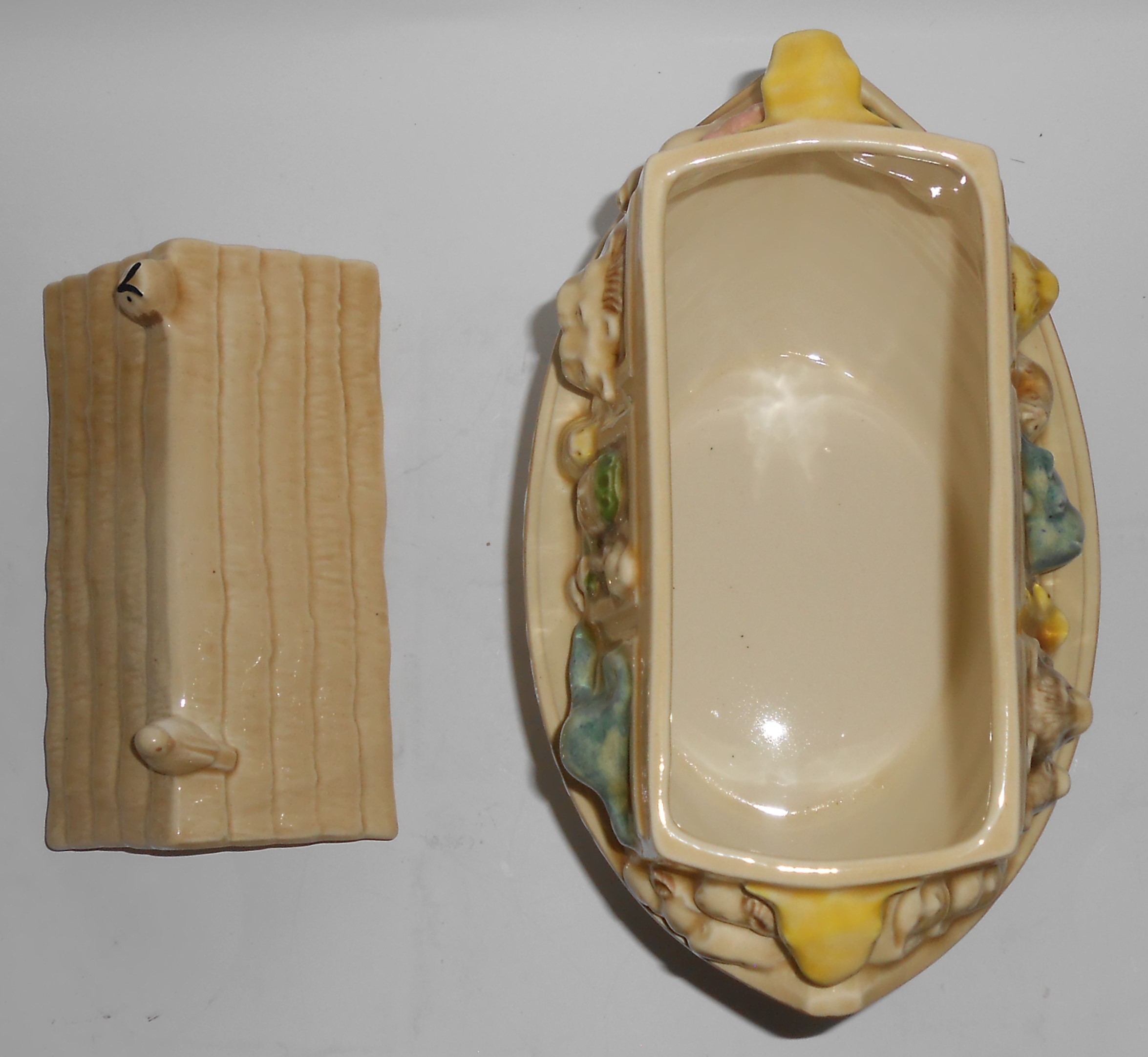 Metlox Pottery Poppy Trail Noah's Ark Cookie Jar