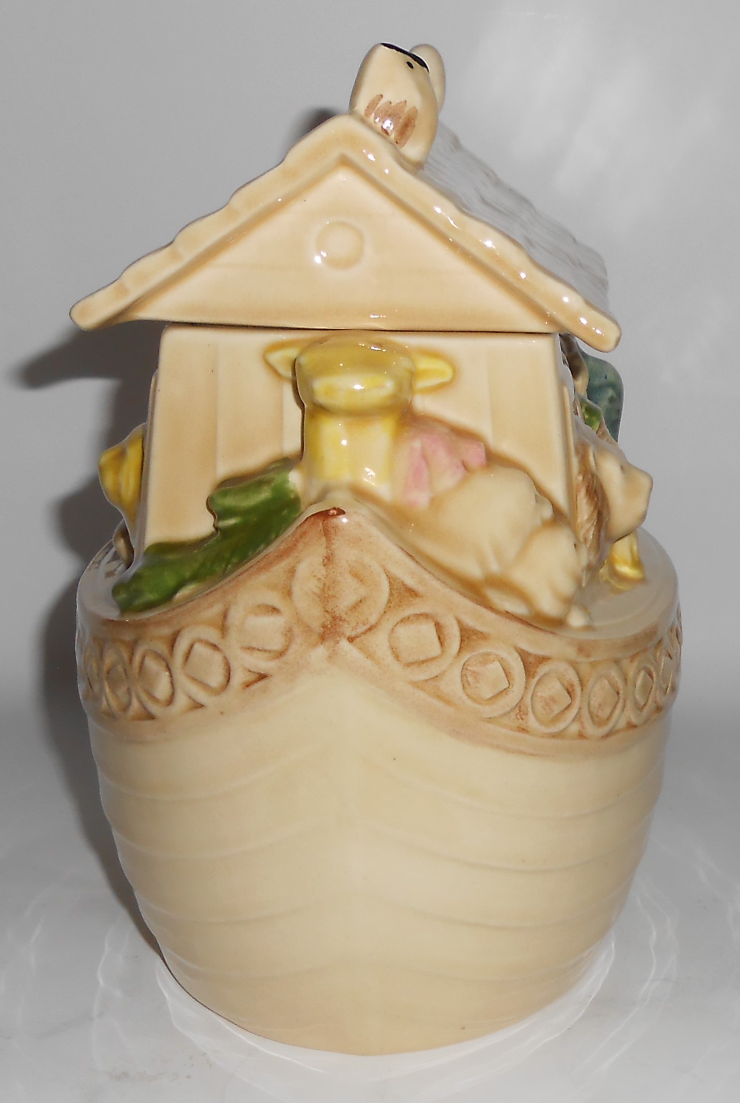Metlox Pottery Poppy Trail Noah's Ark Cookie Jar