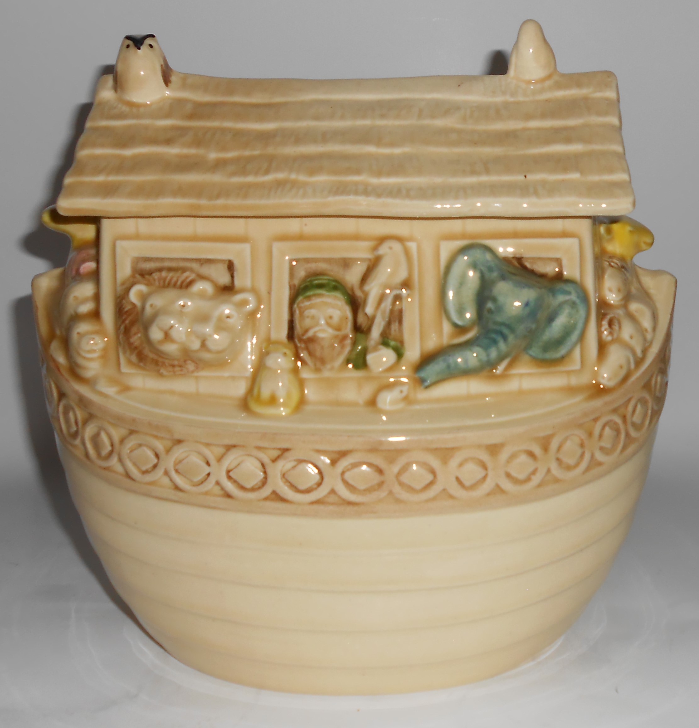 Metlox Pottery Poppy Trail Noah's Ark Cookie Jar