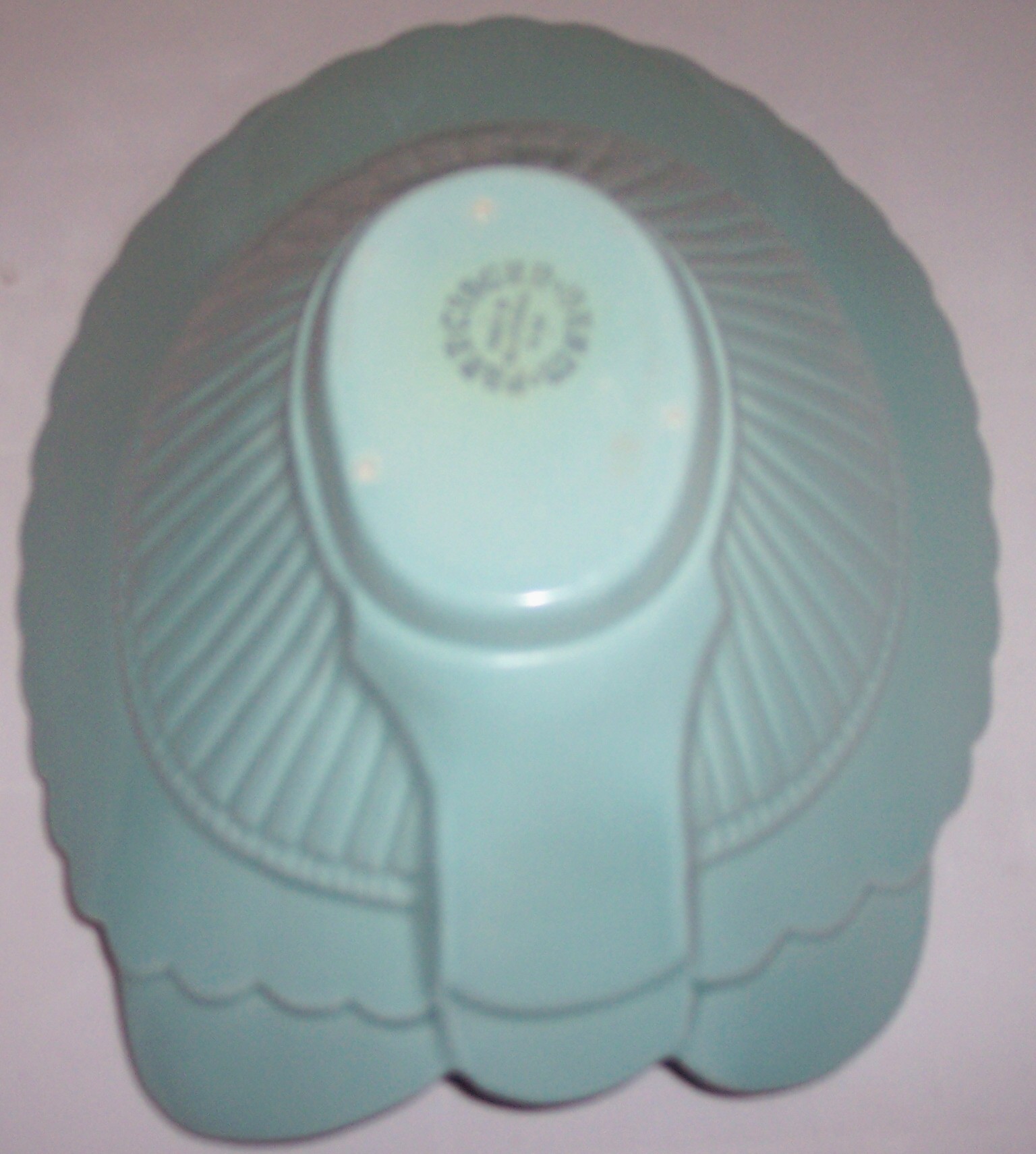 Franciscan Pottery Capistrano Art Ware Turq Bonnet Vase