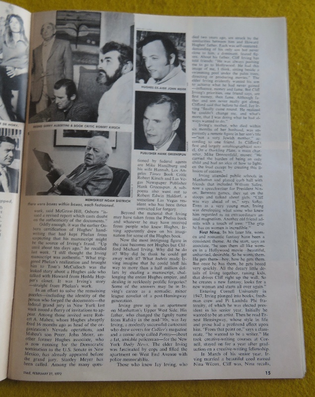 Time Magazine February 21, 1972 A Guide To Nixon's China