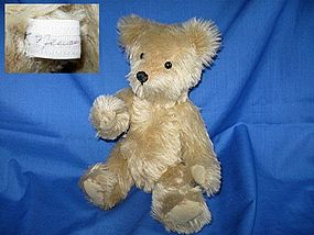 Mohair Teddy Bear, artist signed K. Neuring