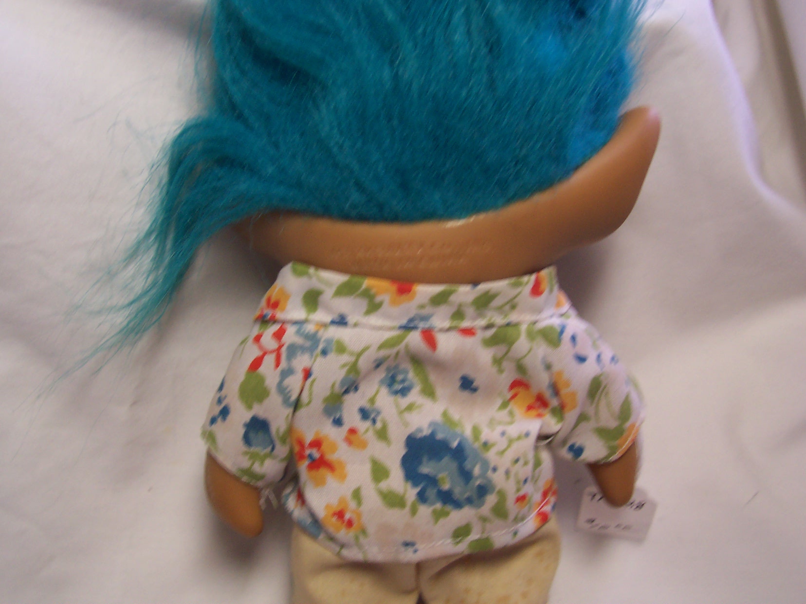 Boy Troll Ace Novelty Blue Hair 10 inch