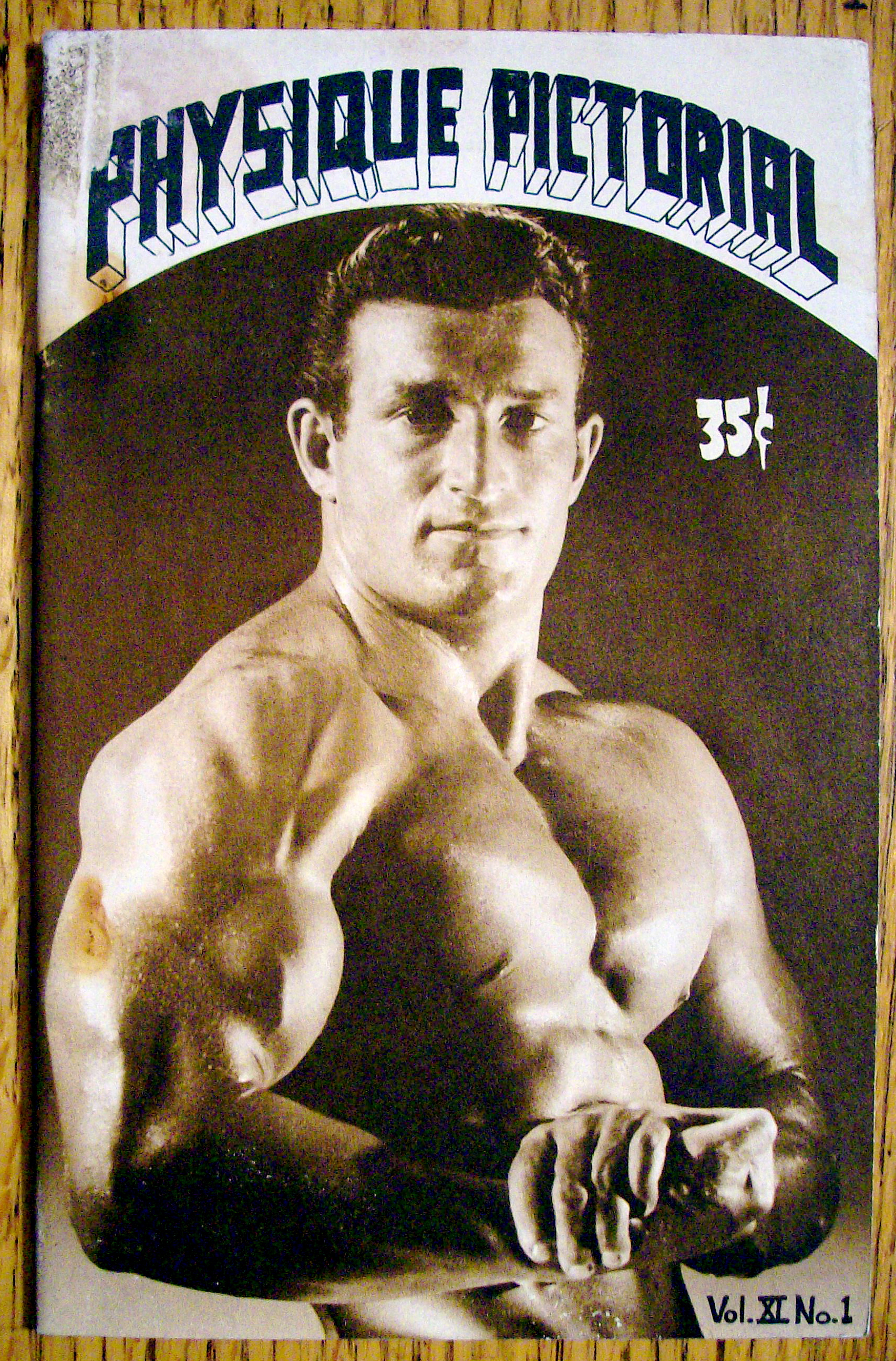 Physique Pictorial August 1961 Bob Mc Cune - Gay Int.
