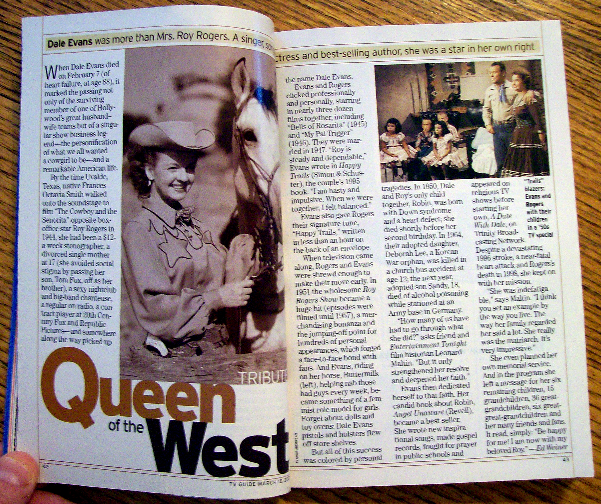 TV Guide-March 10-16, 2001-Janet Jackson
