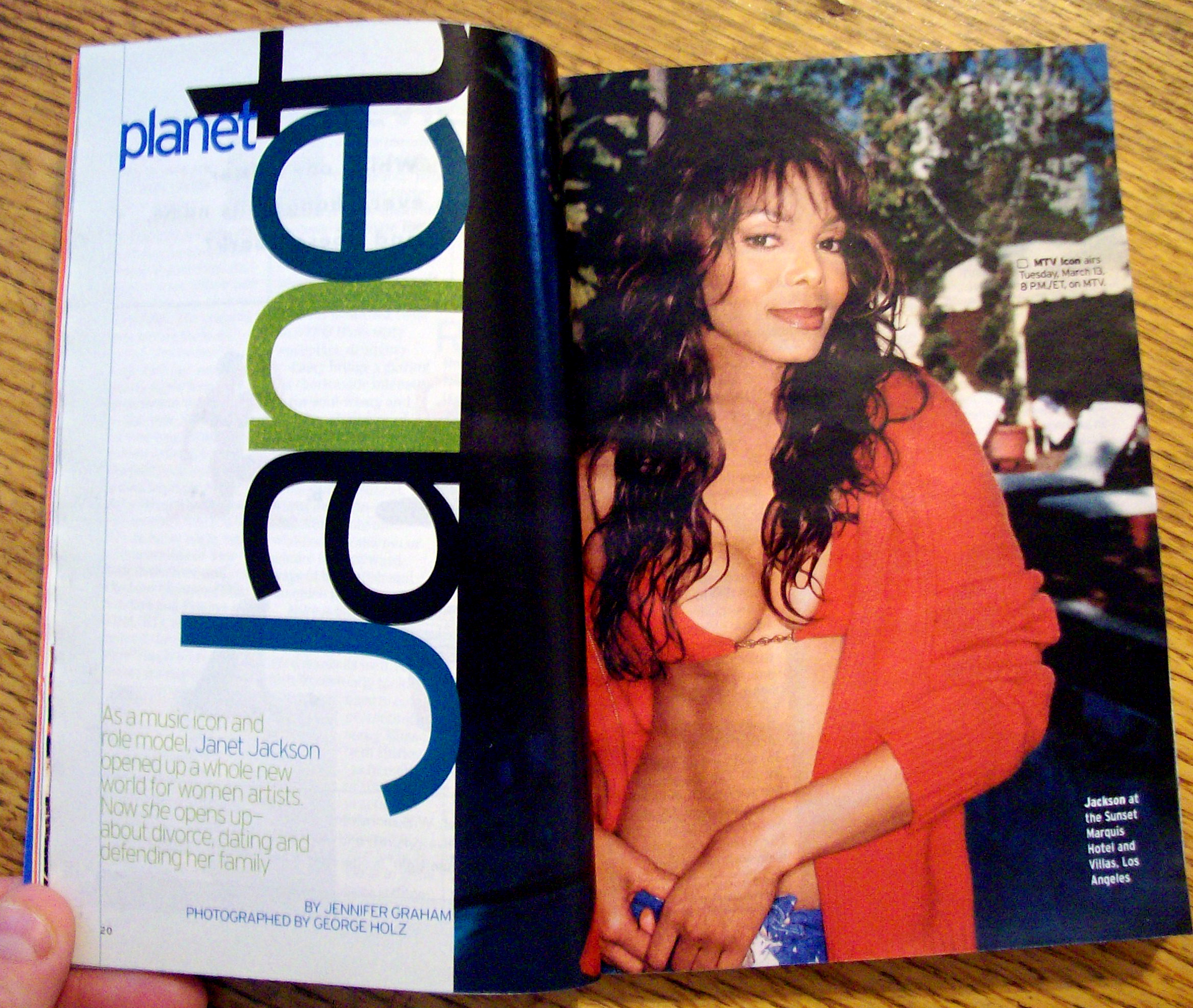 TV Guide-March 10-16, 2001-Janet Jackson