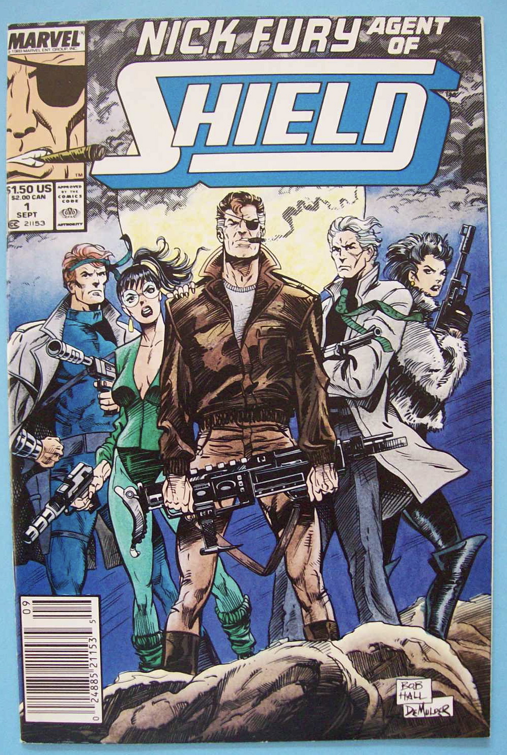 Nick Fury Agent Of Shield Comics - September 1989