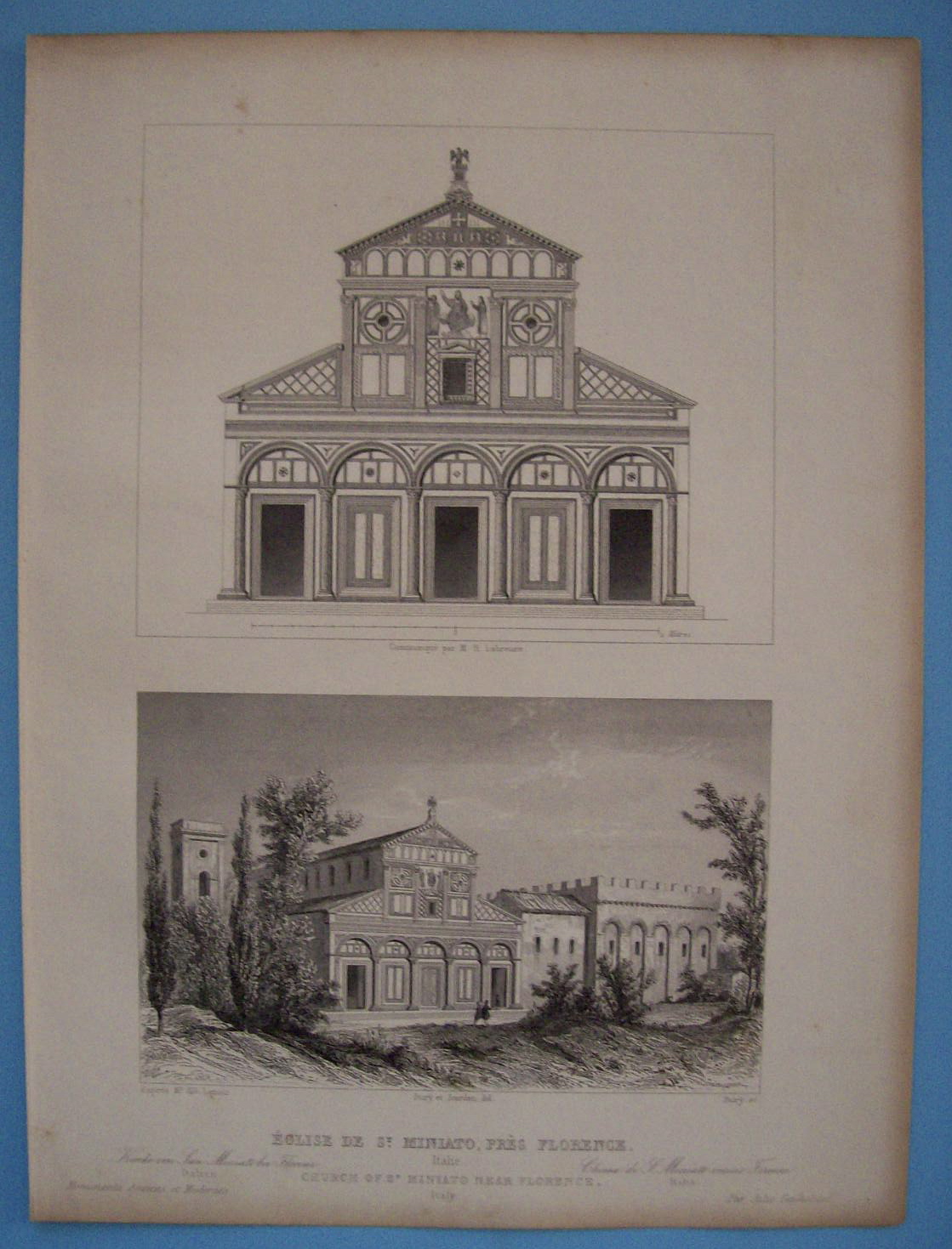 Eglise De St Miniato, Pres Florence