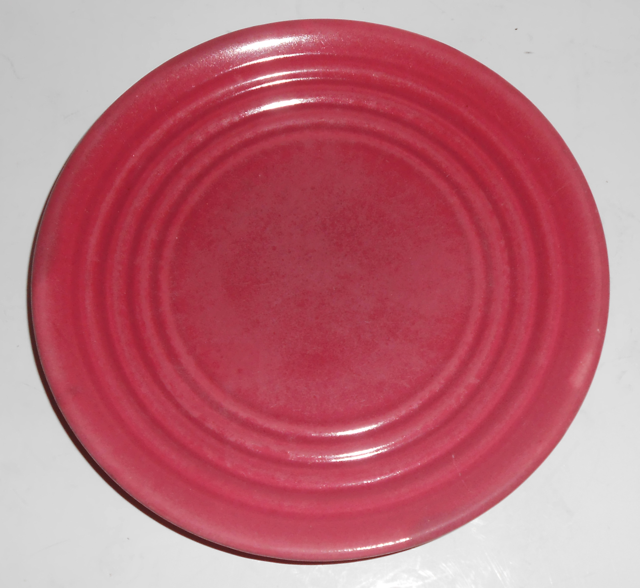 Tepco Restaurant China Mauve Ring Ware Plate VERY RARE