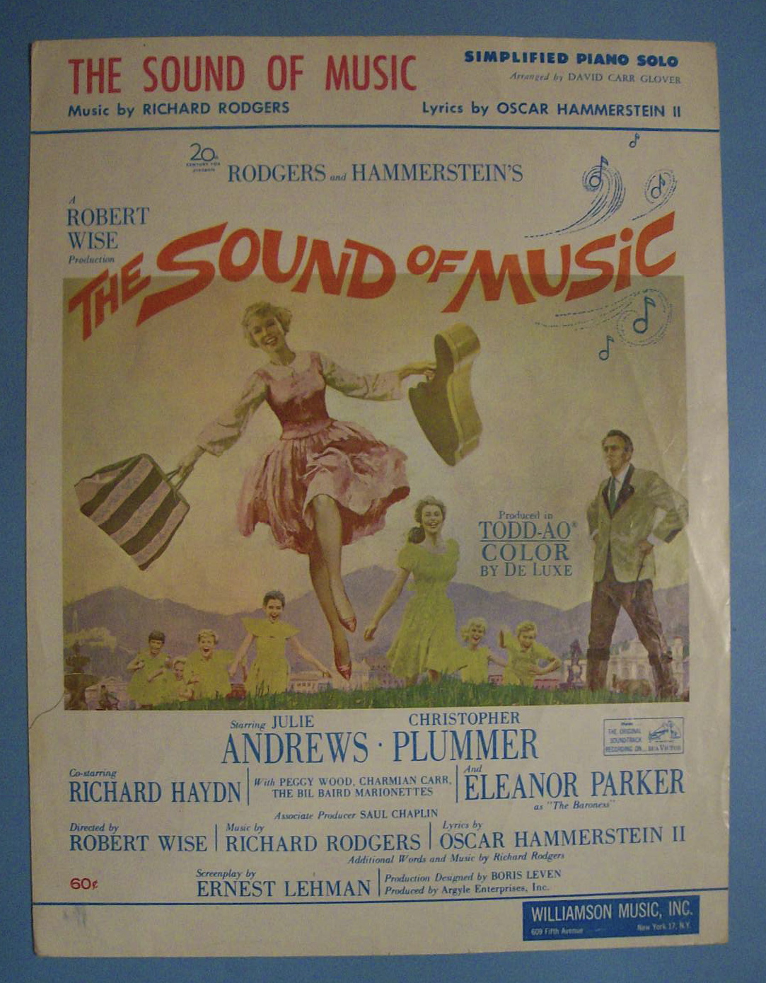Sheet Music For 1966 The Sound Of Music