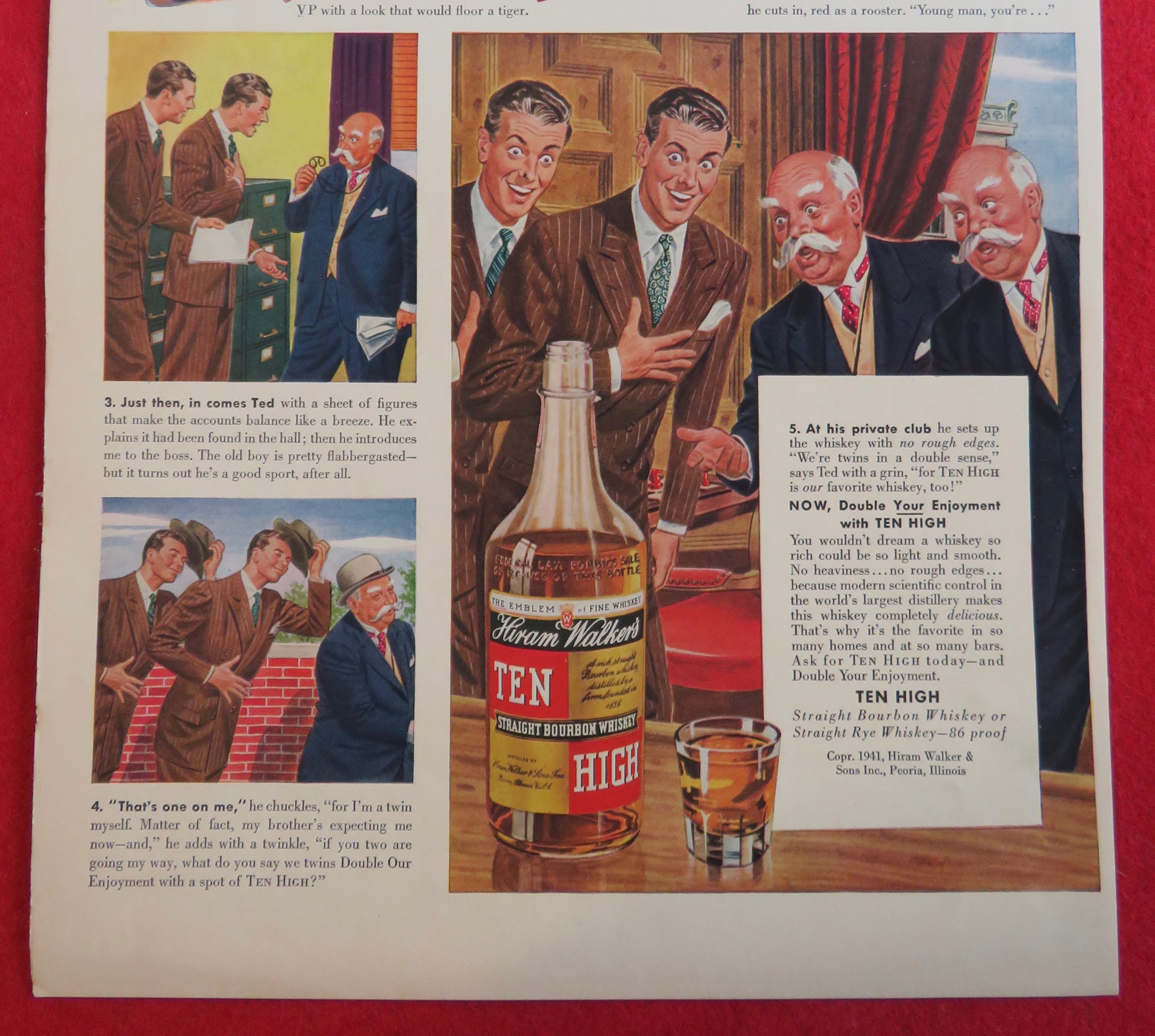 1941 Ten High Whiskey with Double Trouble