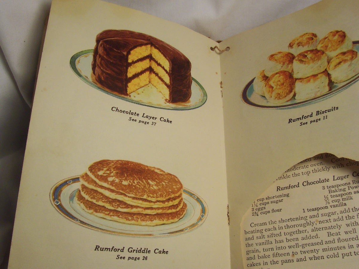 Rumford Everyday Cook Book., 1940's