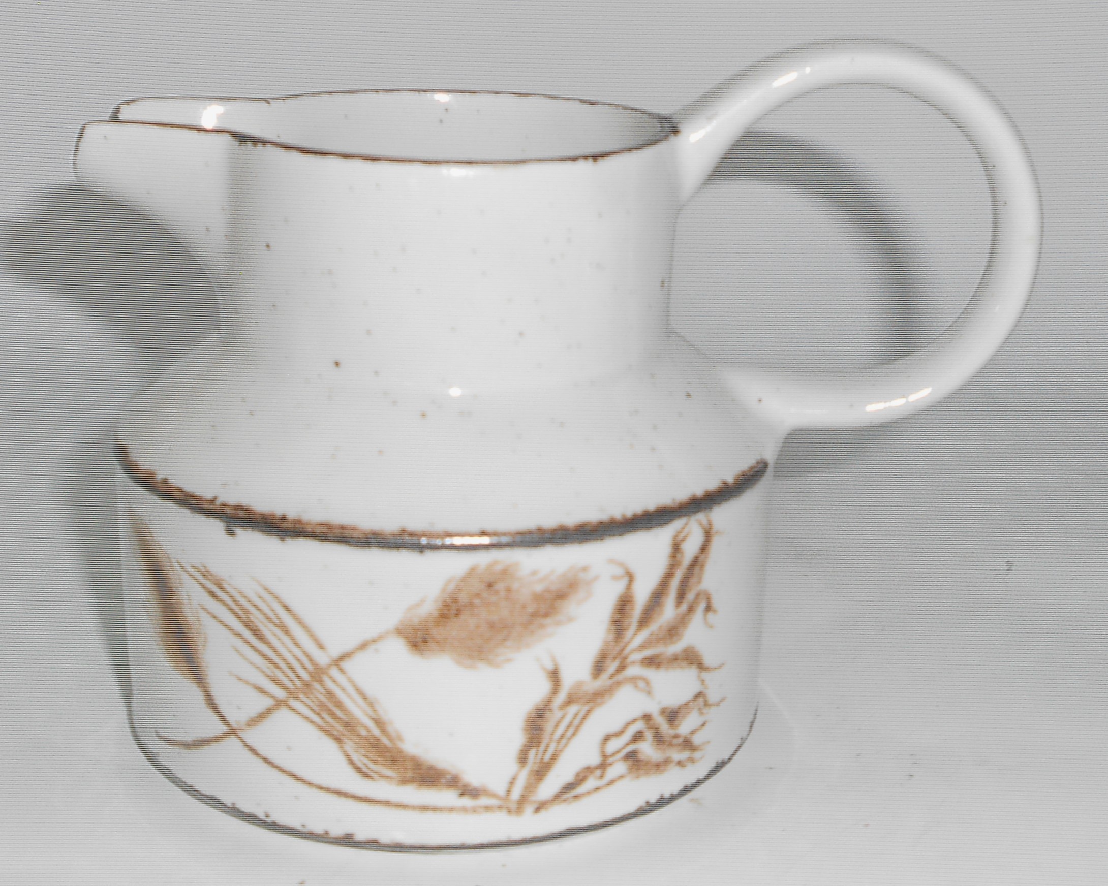 Midwinter Pottery Stonehenge Wild Oats Creamer