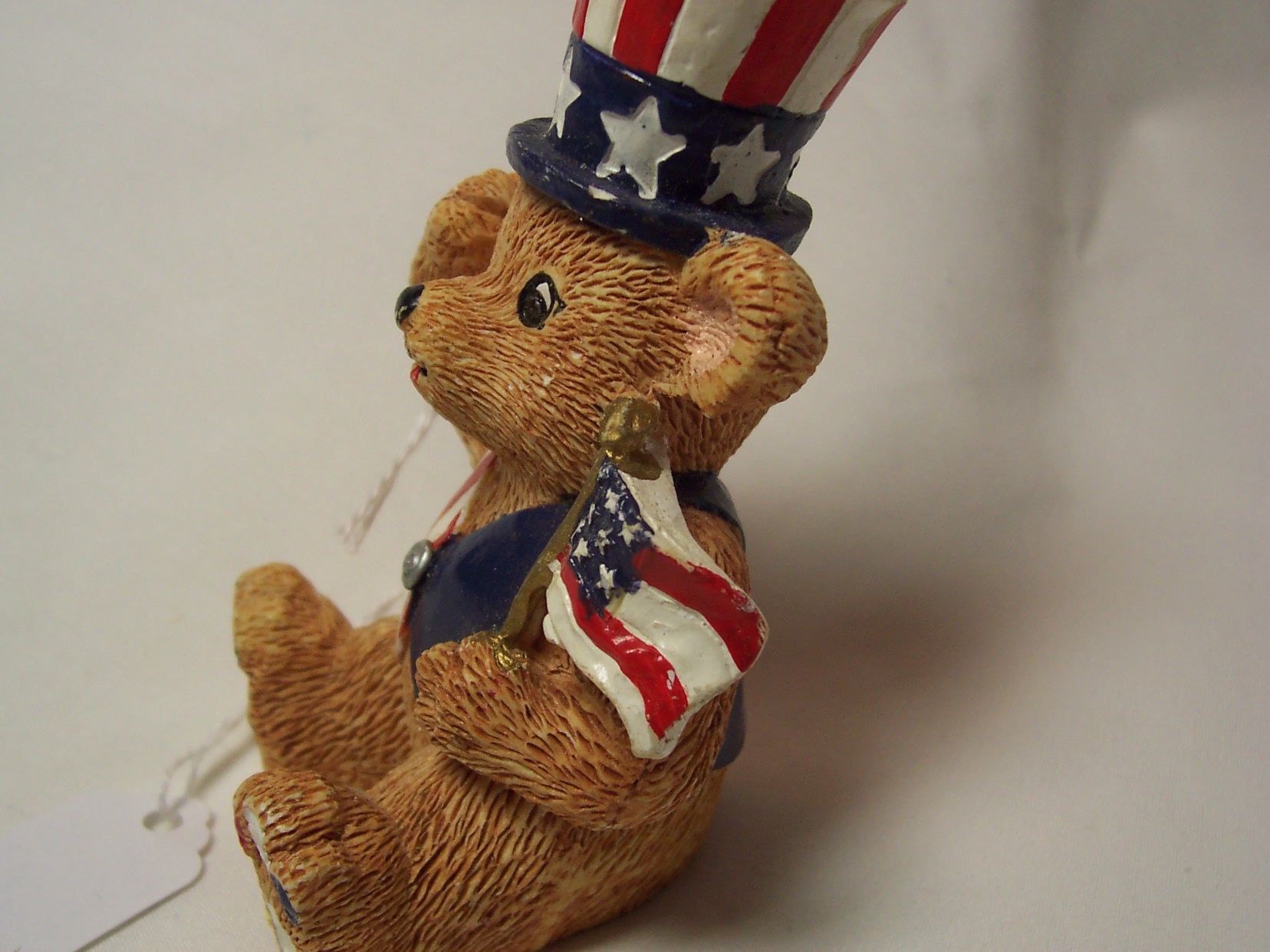 Claires 1997 Patriotic Bear Ornament