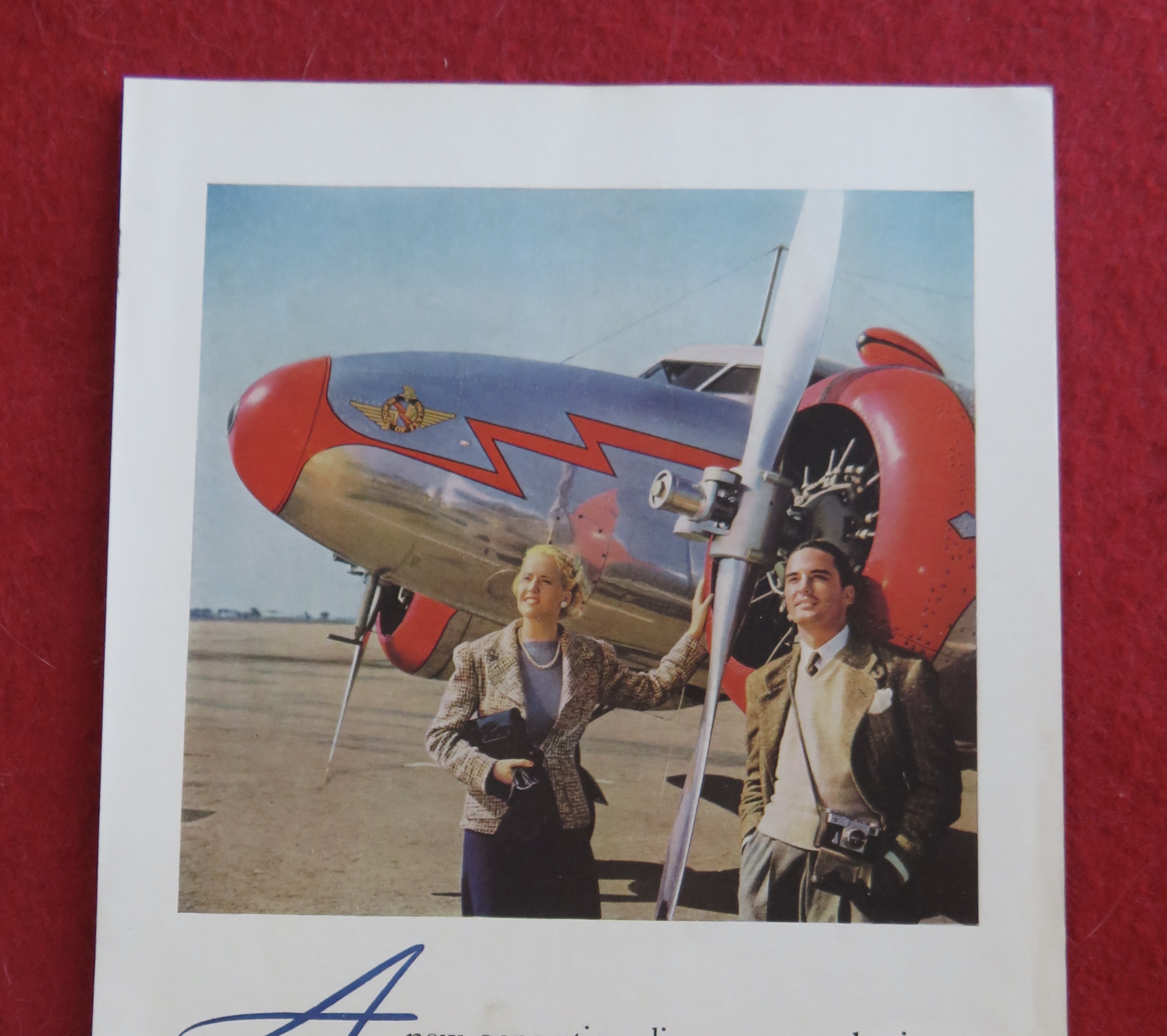 1939 Lockheed Aircraft Corporation with Man & Woman