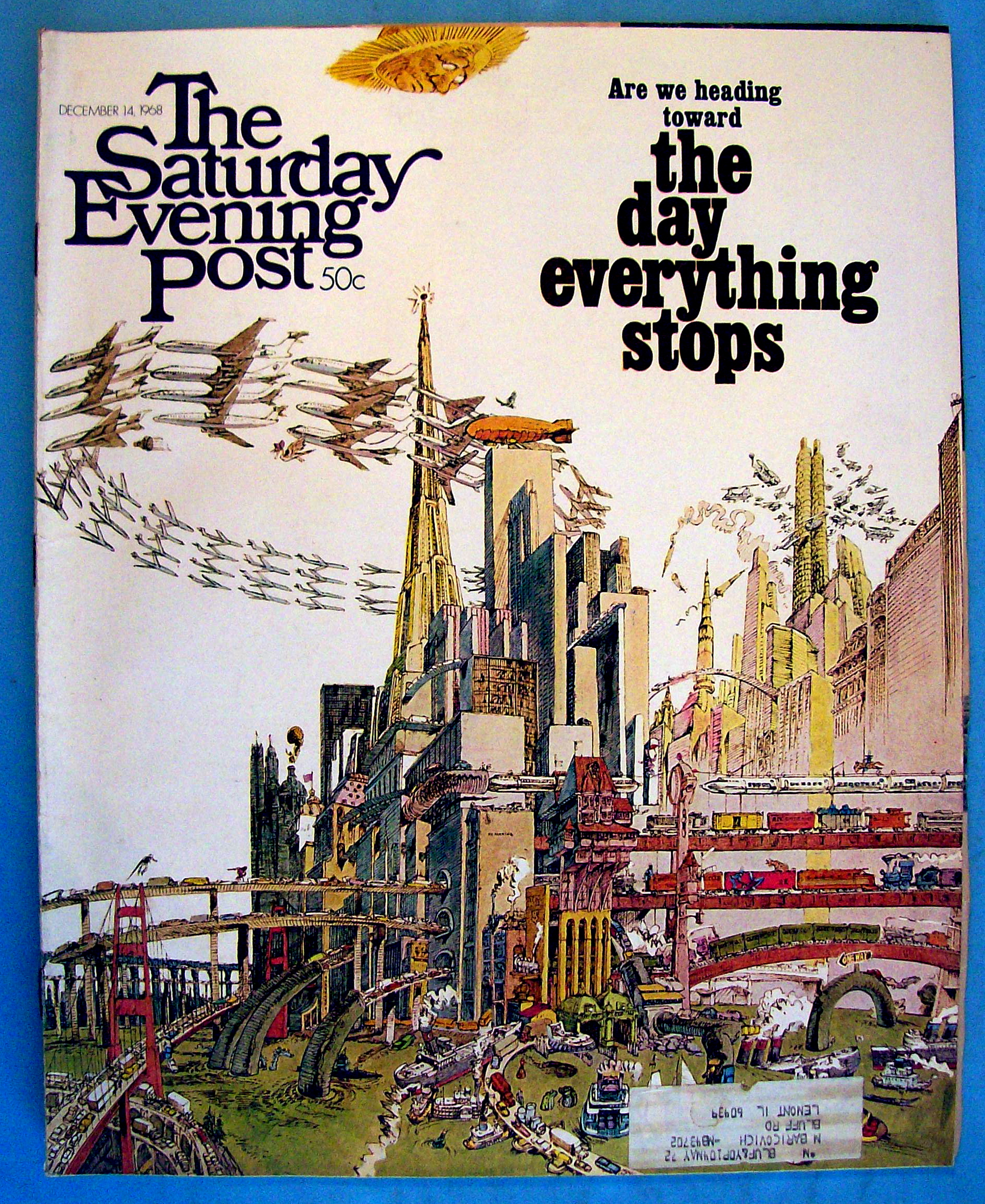 Saturday Evening Post Magazine - December 14, 1968